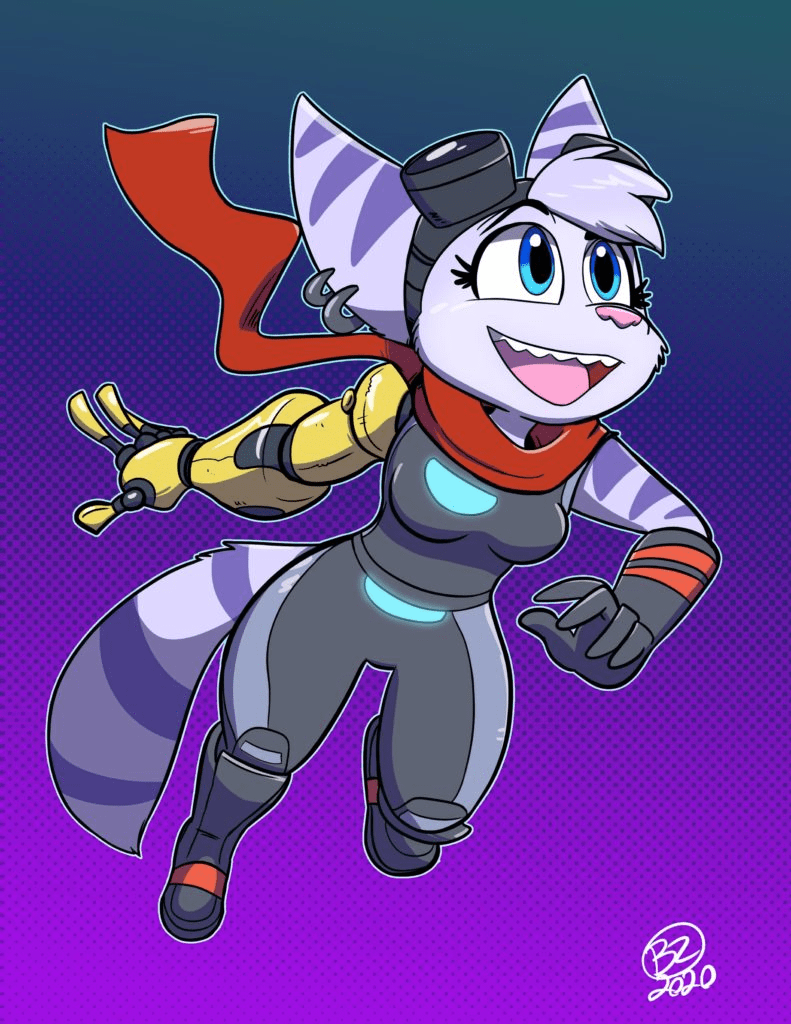 791x1024 The best SFW Ratchet & Clank: Rift Apart fanart we could find. Fan art, Train art, Furry
