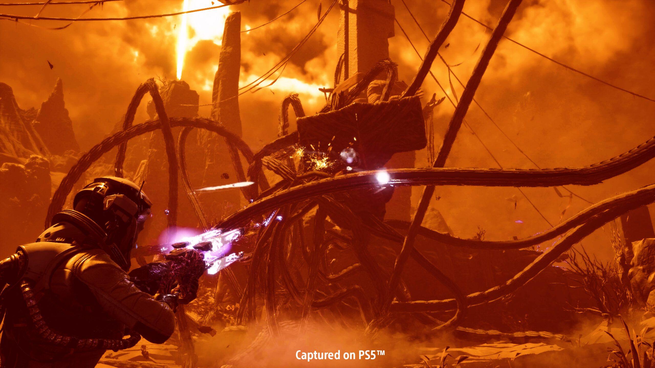 2560x1440 Returnal 'Combat' trailer, details, and screenshots