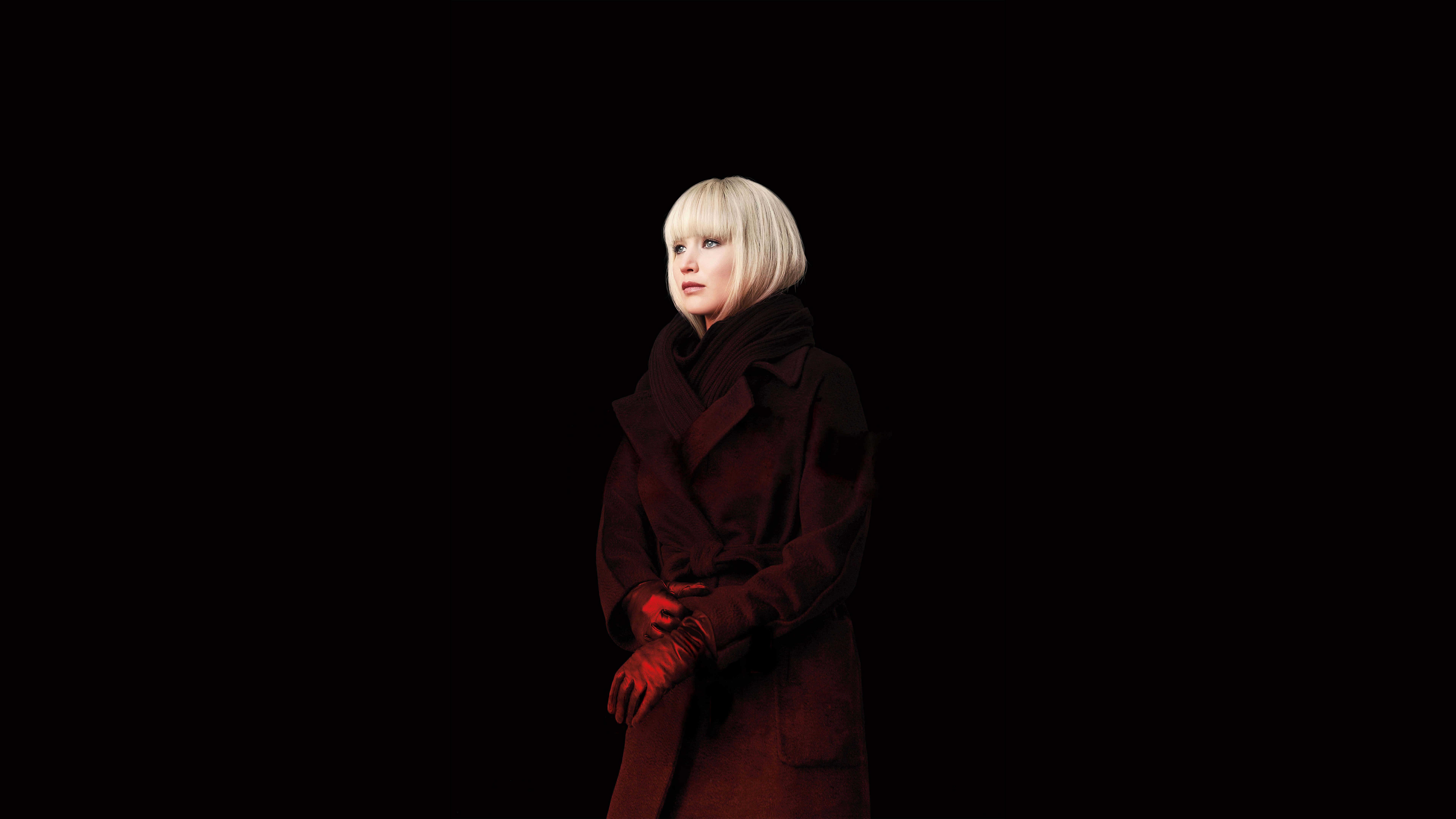 7680x4320 Red Sparrow Jennifer Lawrence UHD 8K Wallpaper