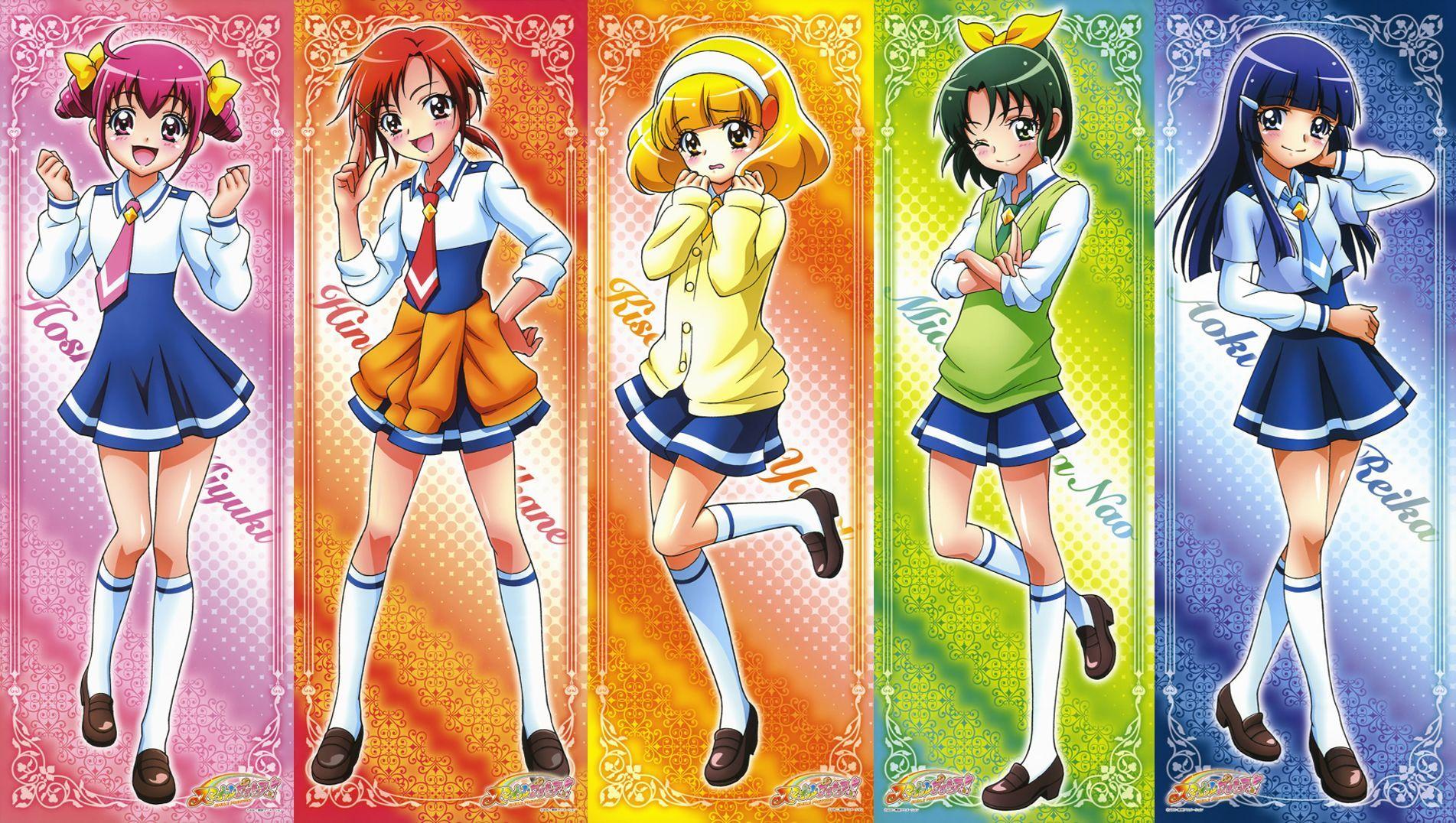 1903x1076 (1903×1076). Glitter force, Smile pretty cure, Pretty cure