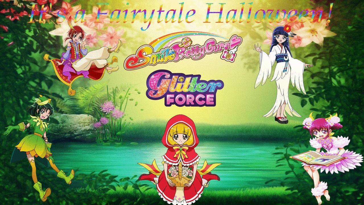 1280x720 I've created a Smile Precure Halloween Wallpaper, too!