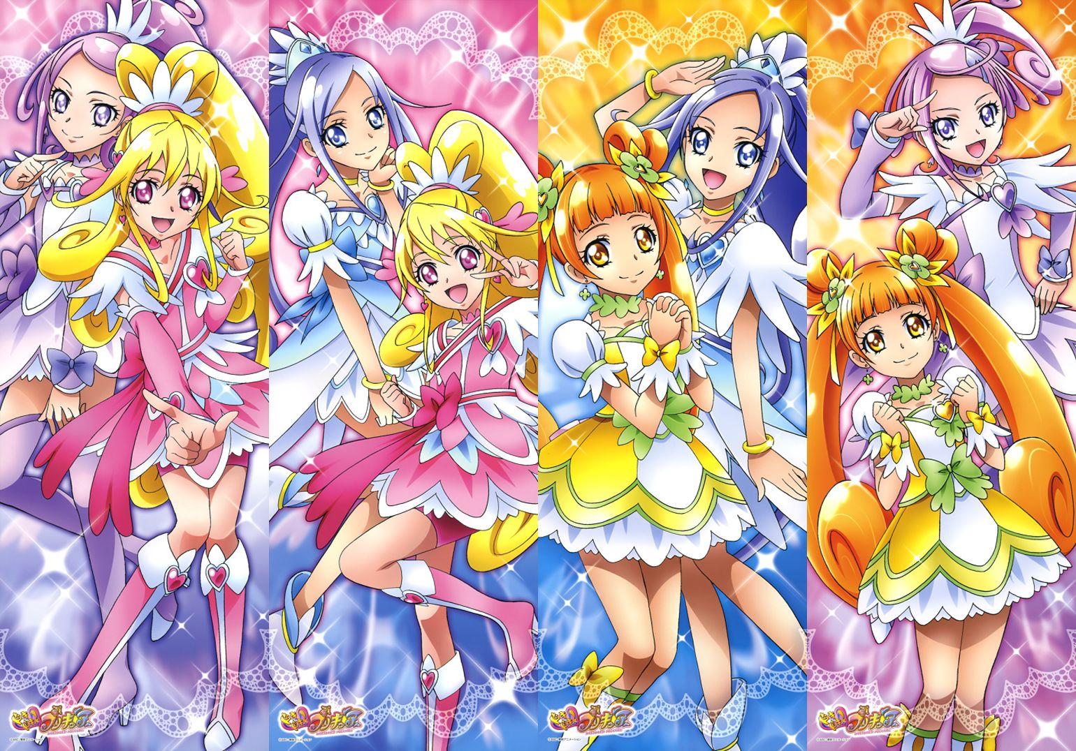 1540x1076 Pretty Cure Wallpaper