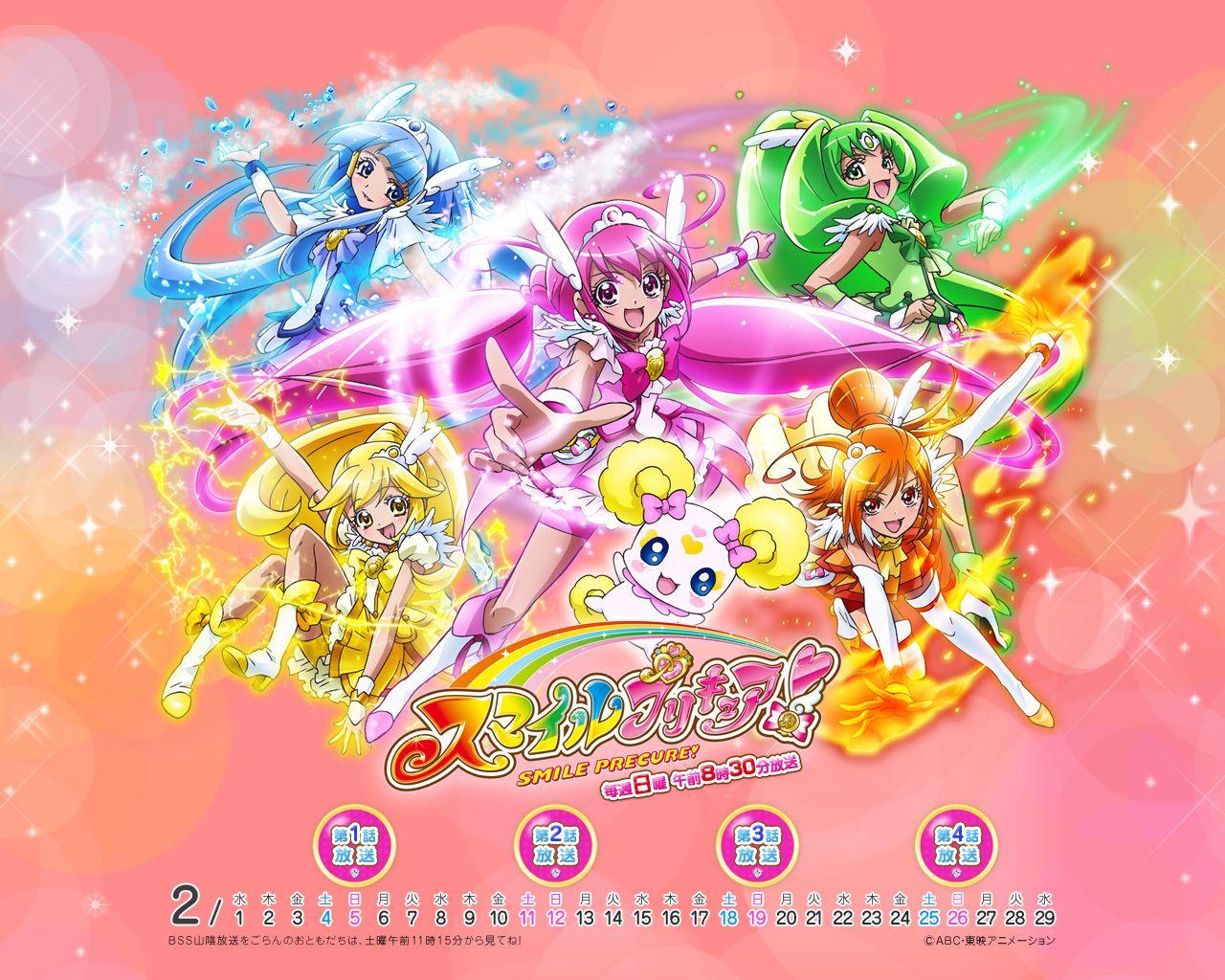 1280x1024 Smile Precure! Wallpaper Anime Image Board