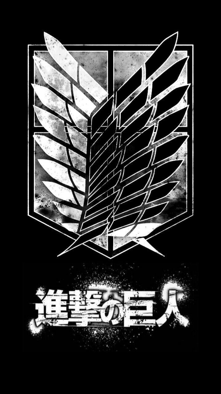 720x1280 Attack On Titan Black Wallpaper