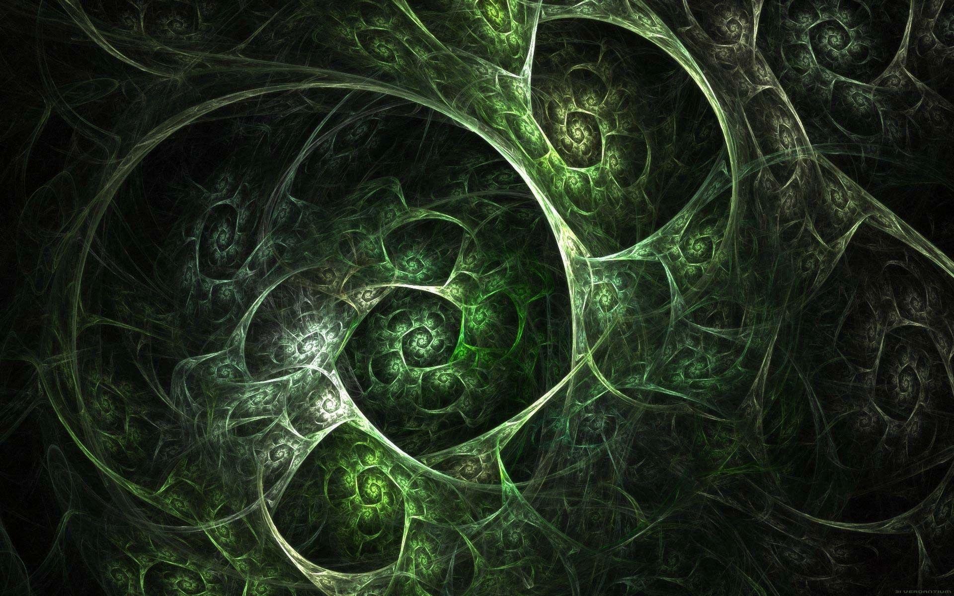 1920x1200 Green Abstract Wallpaper background picture