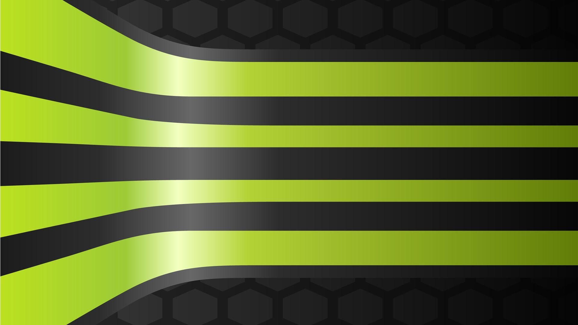 1920x1080 Green Black Lines HD Abstract Wallpaper