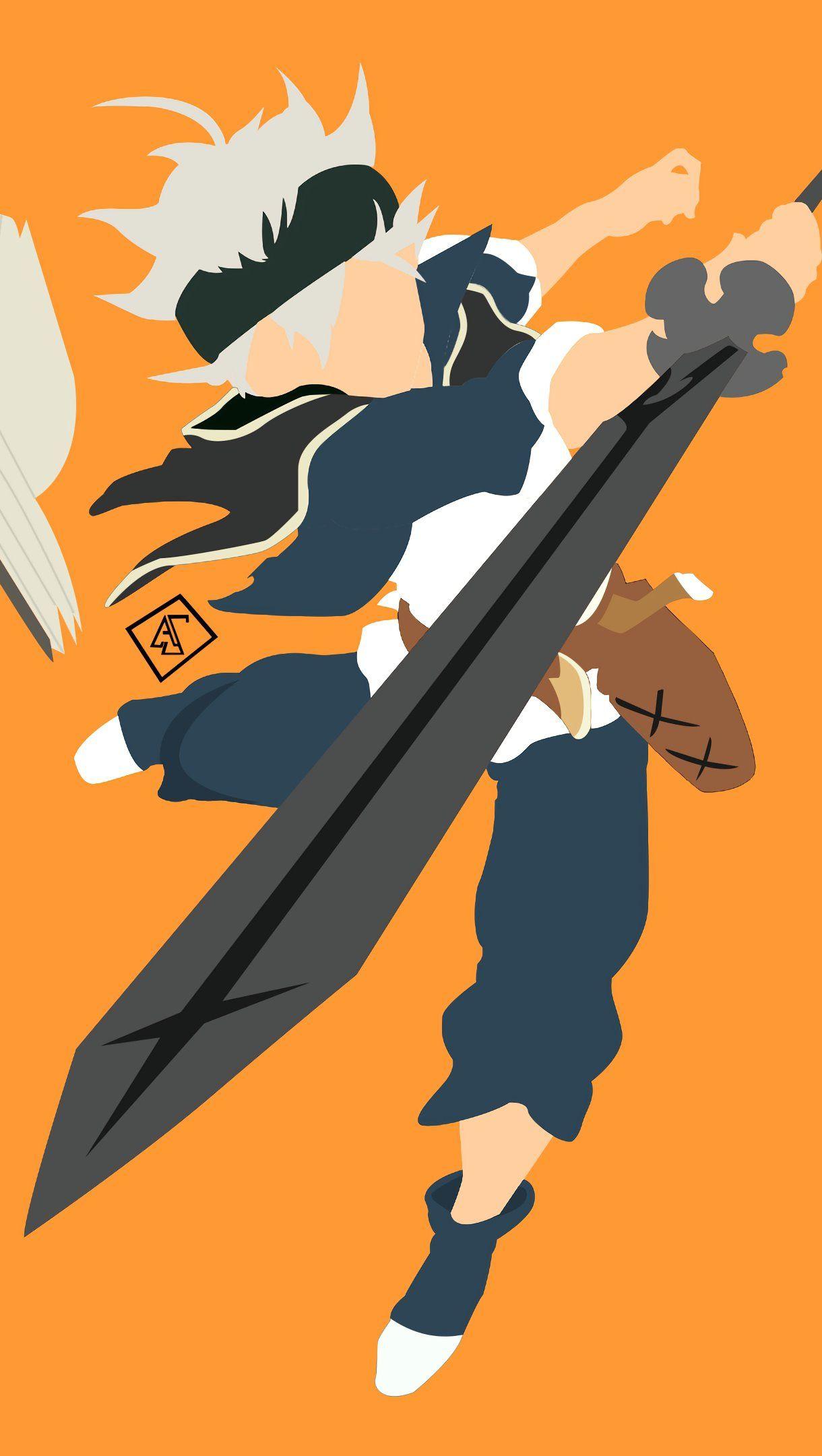 1220x2160 Asta from Black Clover Anime Wallpaper 4k Ultra HD