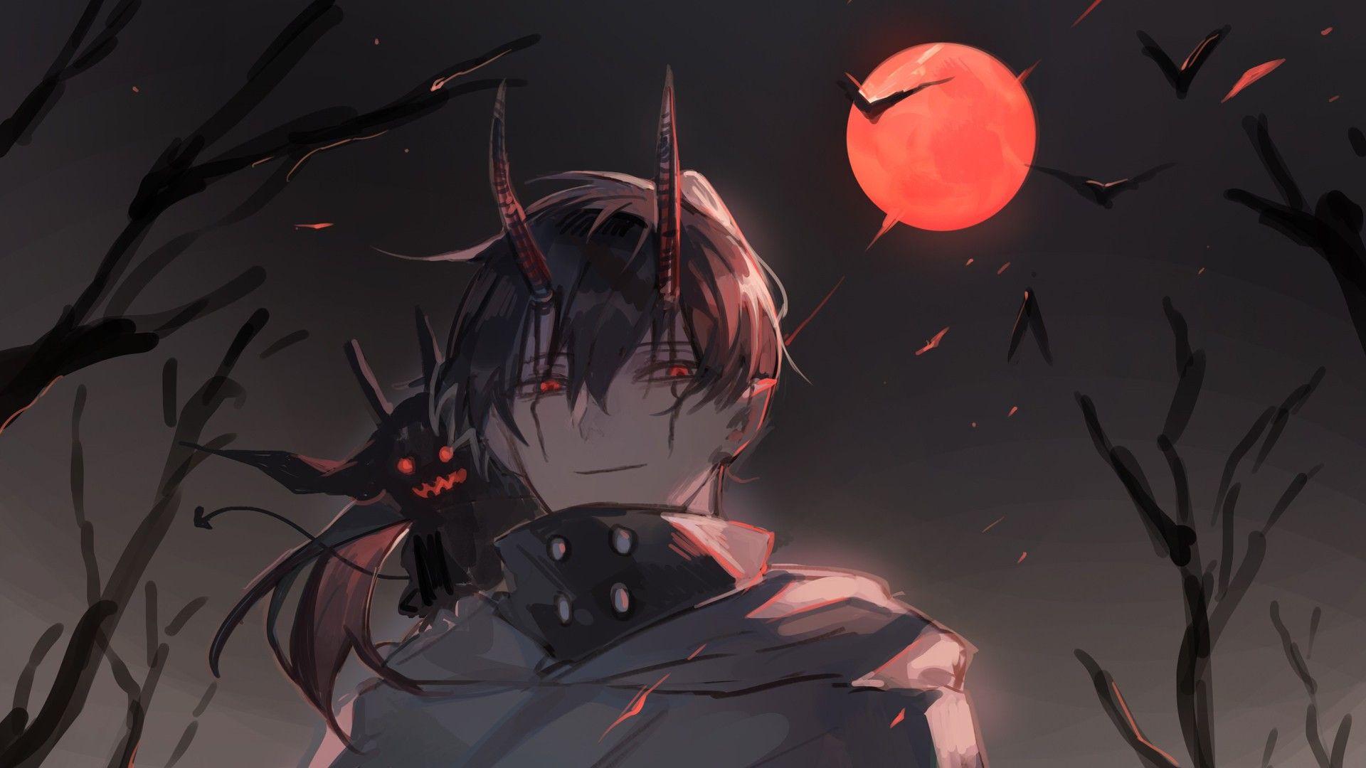 1920x1080 Nacht HD Black Clover Wallpaper