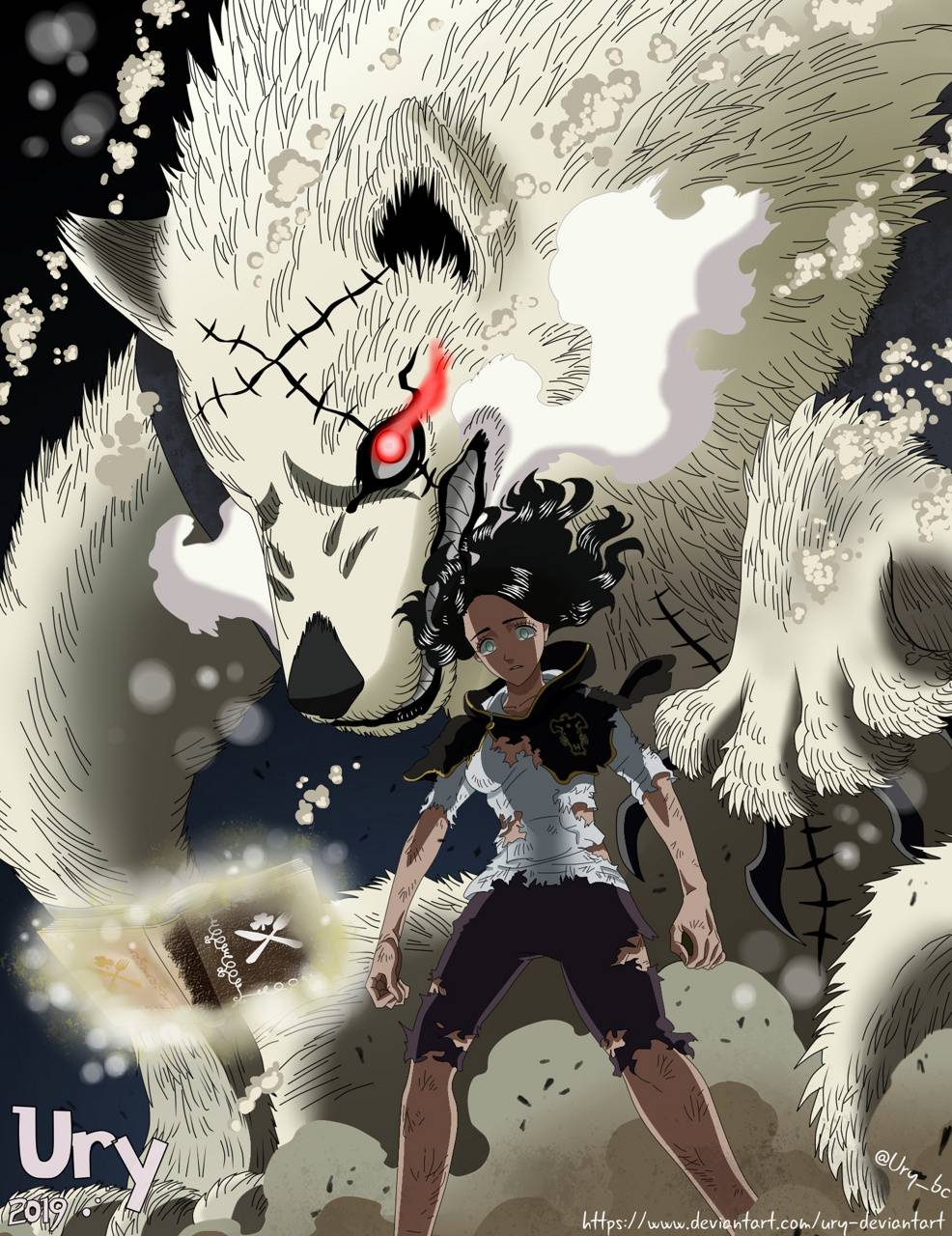 986x1280 Black Clover Wallpaper All Characters