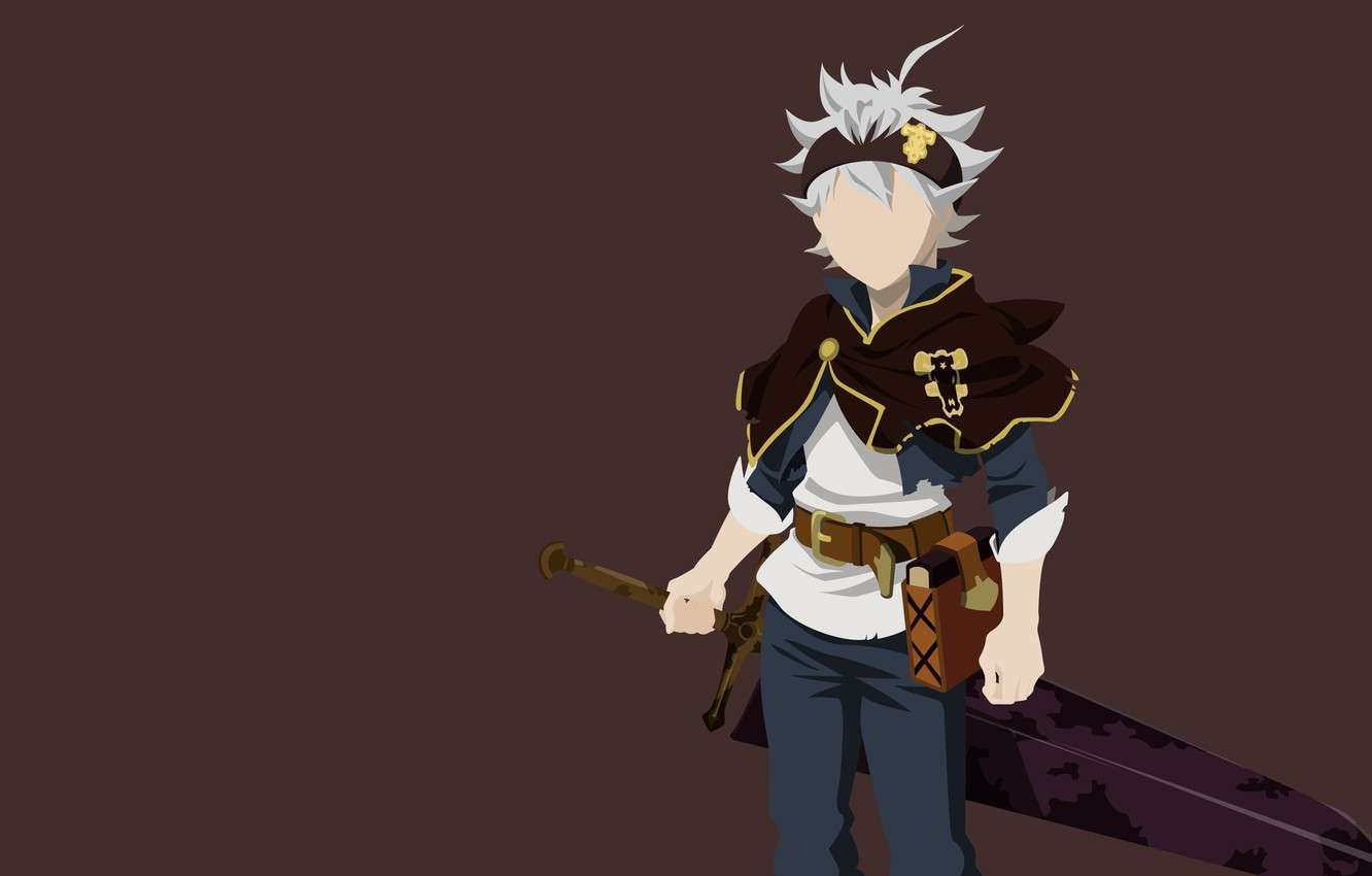 Black Clover Minimalist Wallpapers - Top Free Black Clover Minimalist