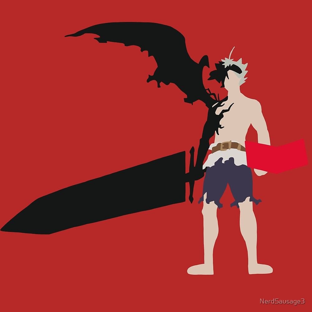 Black Clover Minimalist Wallpapers - Top Free Black Clover Minimalist