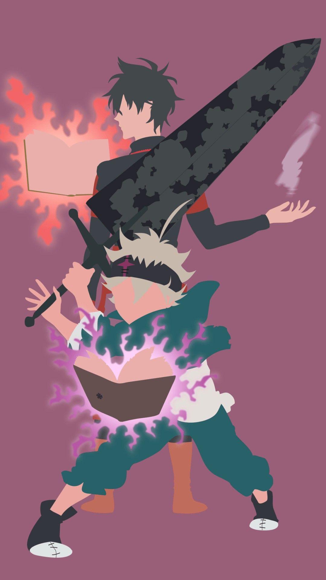 Black Clover Minimalist Wallpapers - Top Free Black Clover Minimalist