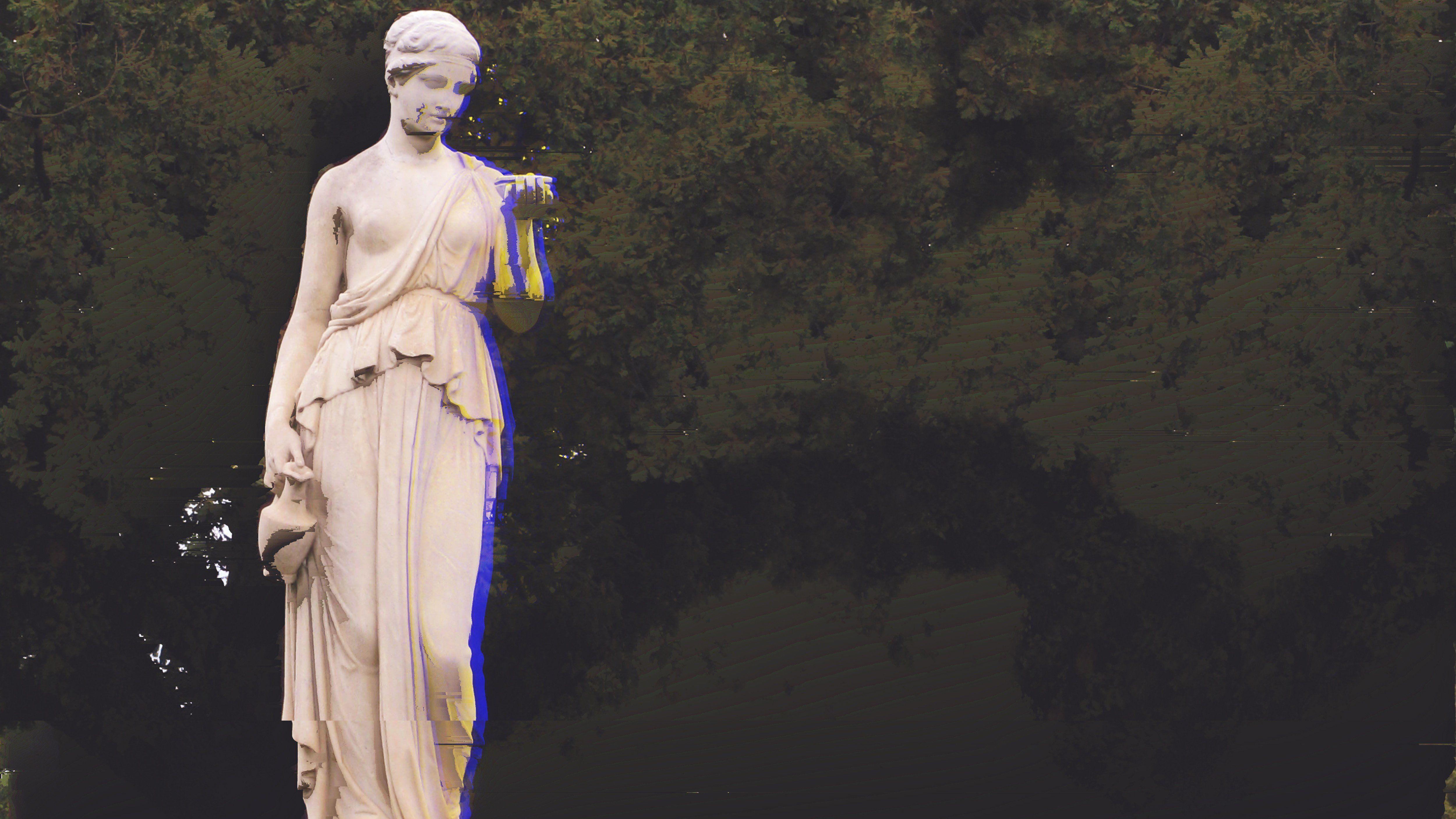 5000x2813 Aesthetic Sculpture Wallpaper Desktop .