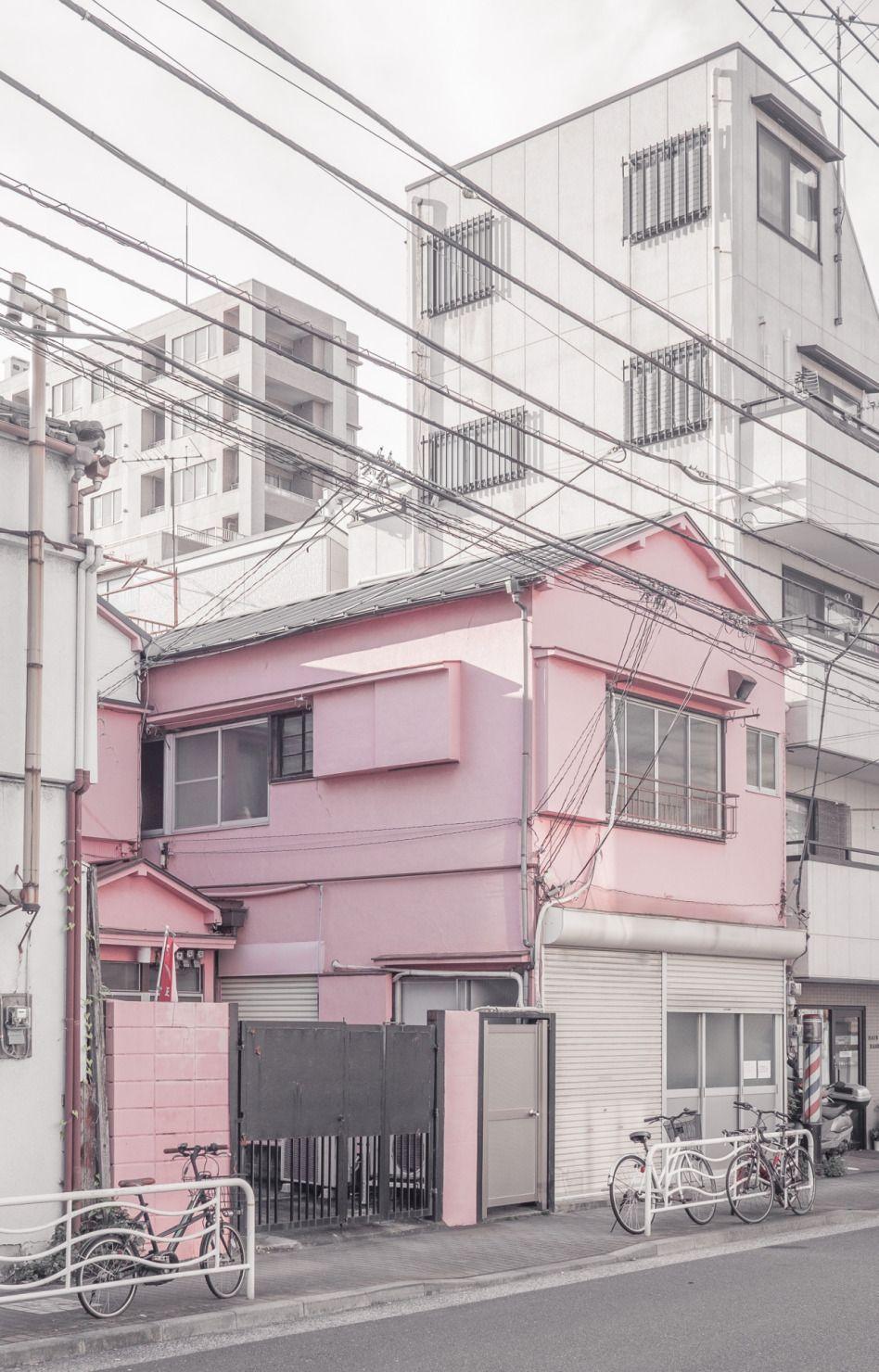 948x1480 Jan Vranovský's Parallel Worlds. Aesthetic japan, Aesthetic wallpaper, Pink aesthetic