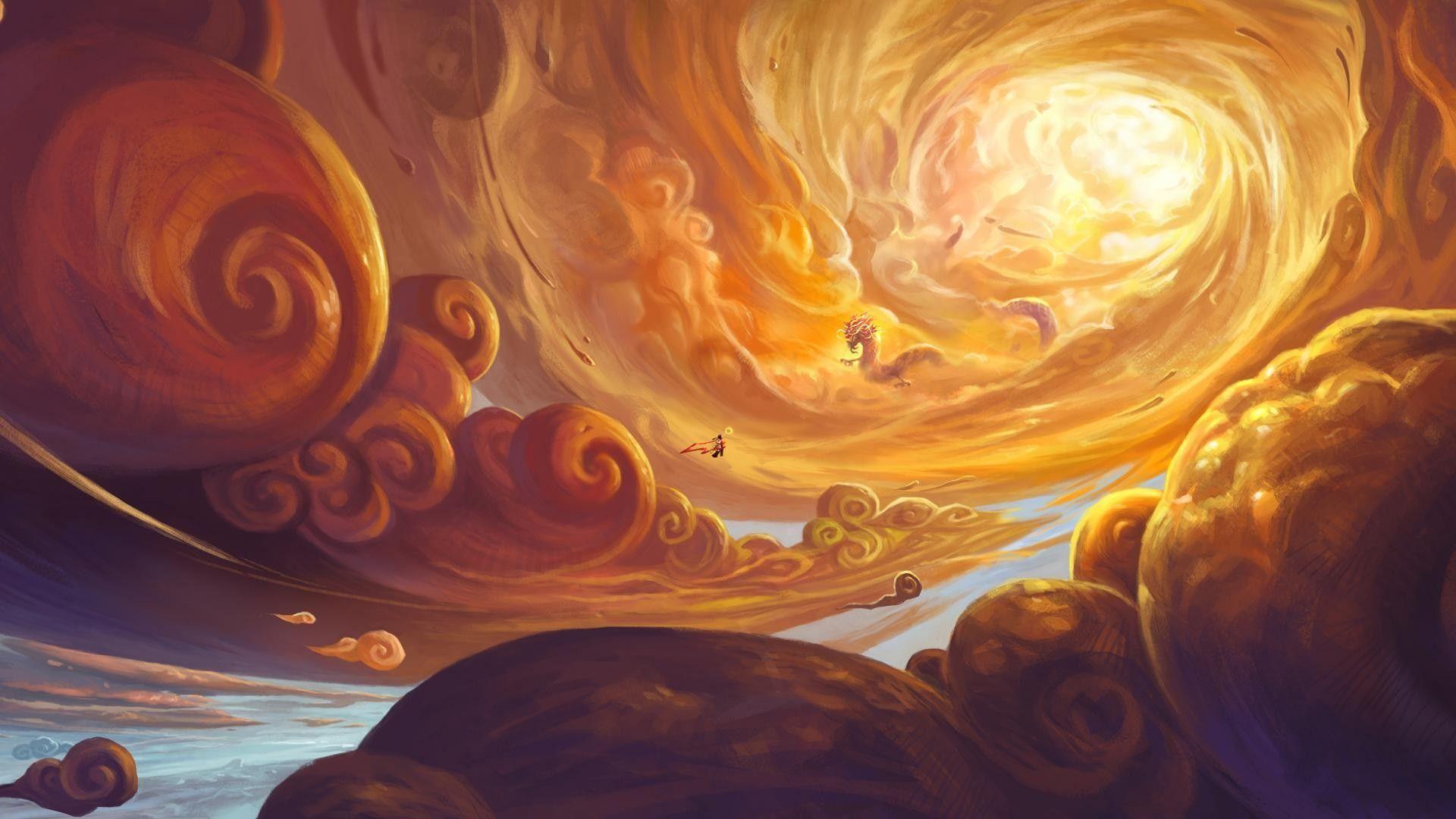 1920x1080 I. Cloud art, Fantasy artwork, Art