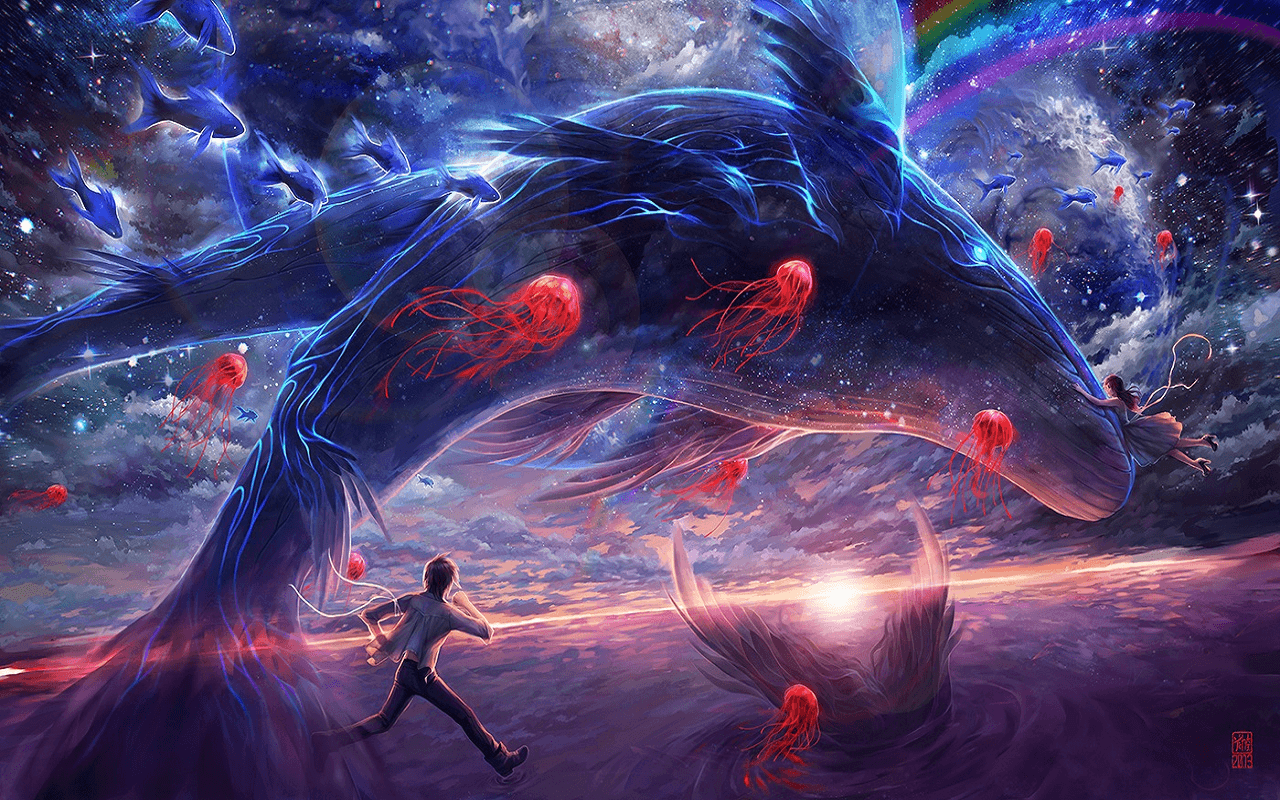 1280x800 Fantasy Space Sun Art Wallpaper. Wallpa