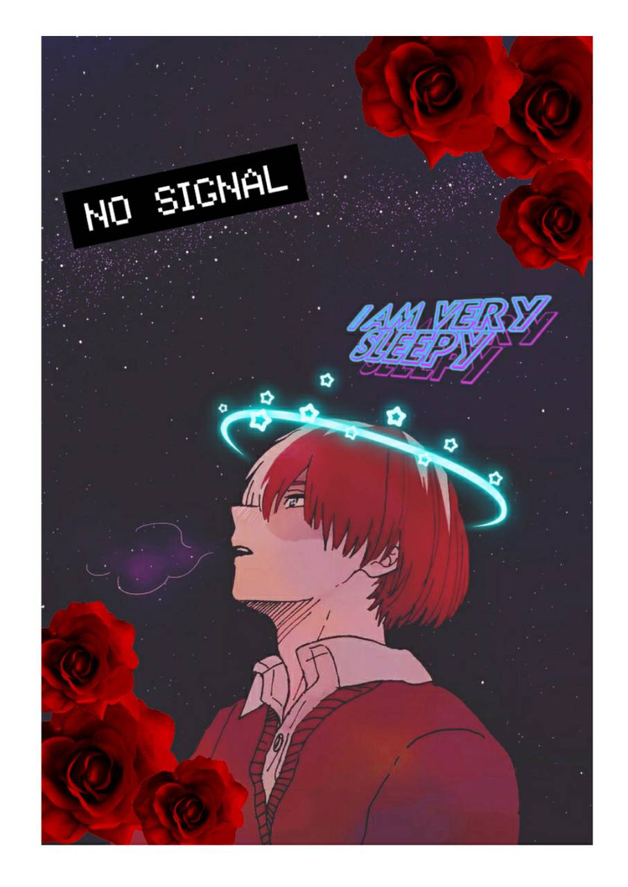 906x1280 Todoroki aesthetic wallpaper