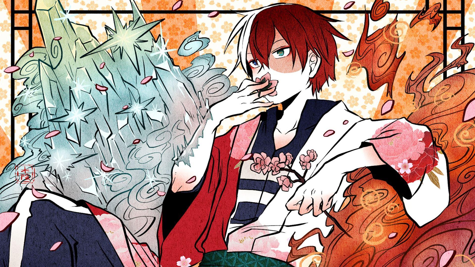 1920x1080 Aesthetic PC Todoroki Wallpaper .