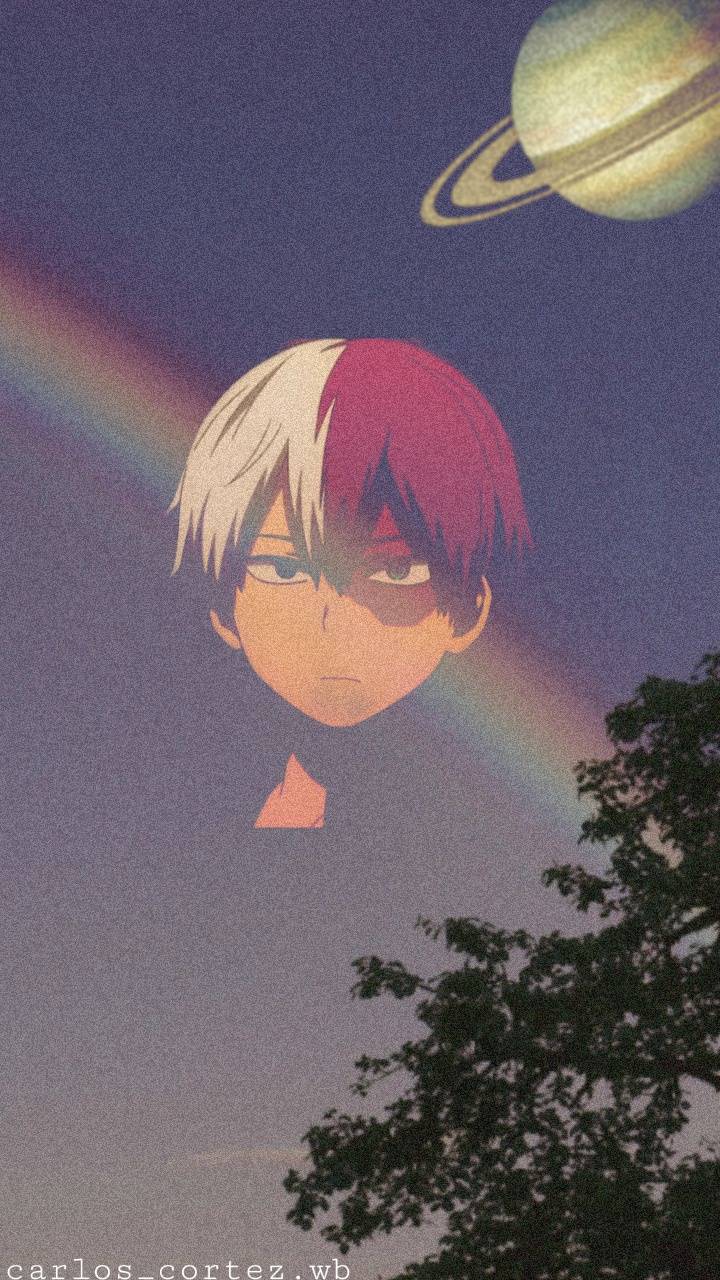 720x1280 Todoroki Aesthetic wallpaper