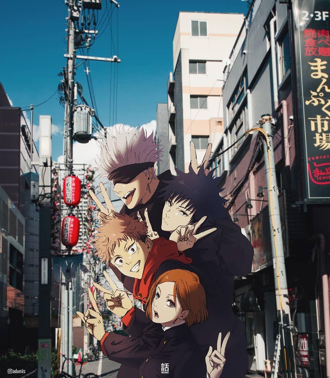 1080x1236 ADUNIS話™ on Instagram: “Who is ur favorite character from jujutsu kaisen?