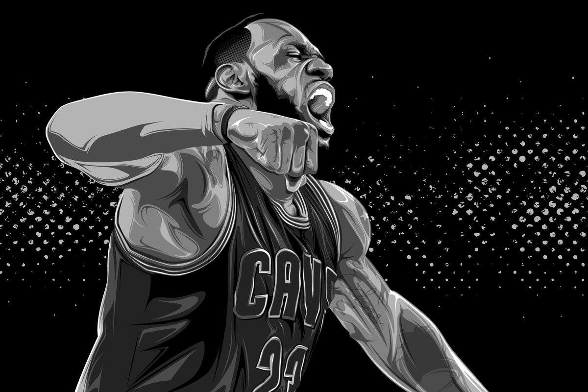 1200x800 Lebron James Wallpaper Black And White
