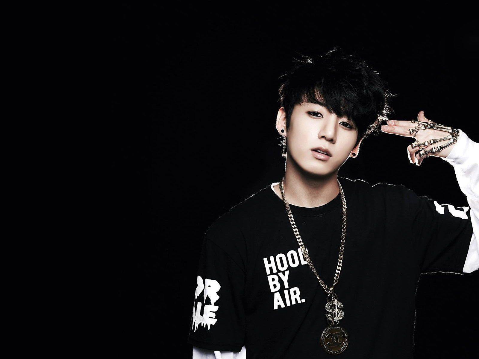 1600x1200 Music BTS wallpaper, Jeon Jungkook, Jungkook (Singer), one person, black background • Wallpaper For You HD Wallpaper For Desktop & Mobile