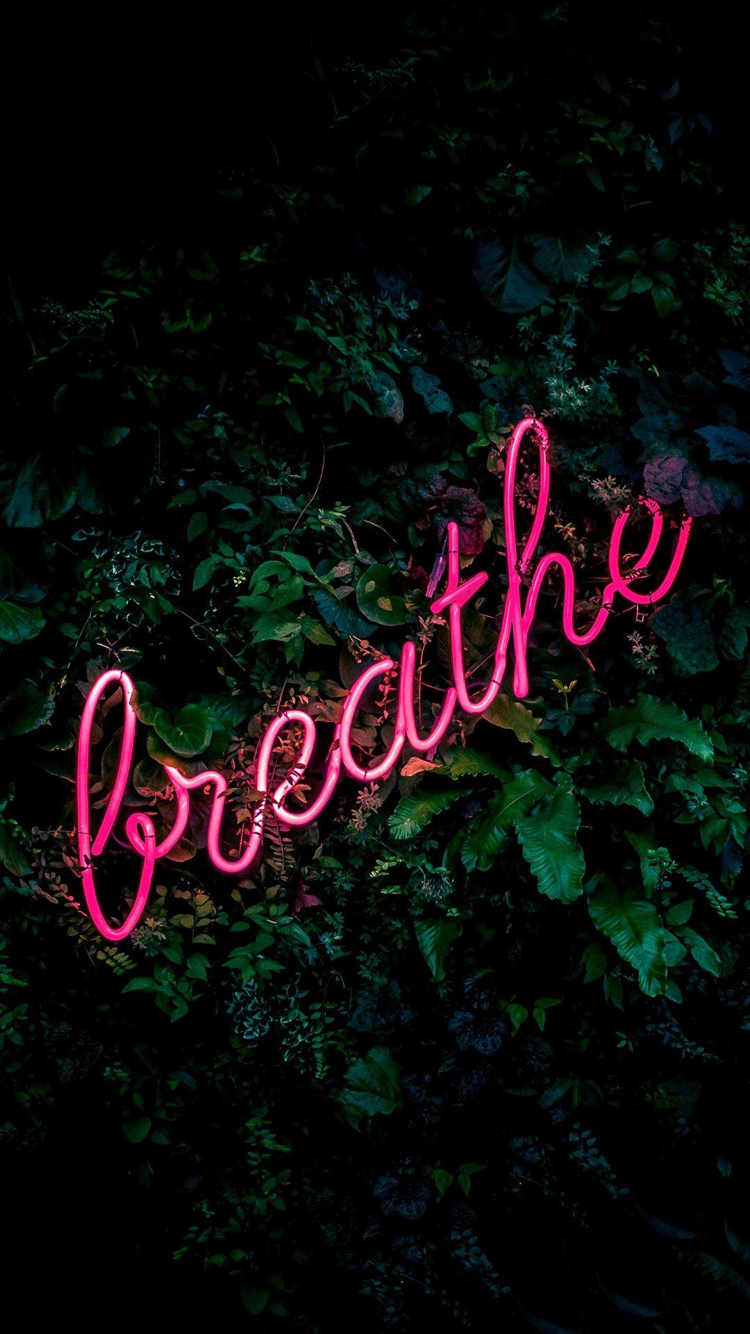 1080x1920 Neon Quotes Wallpaper .