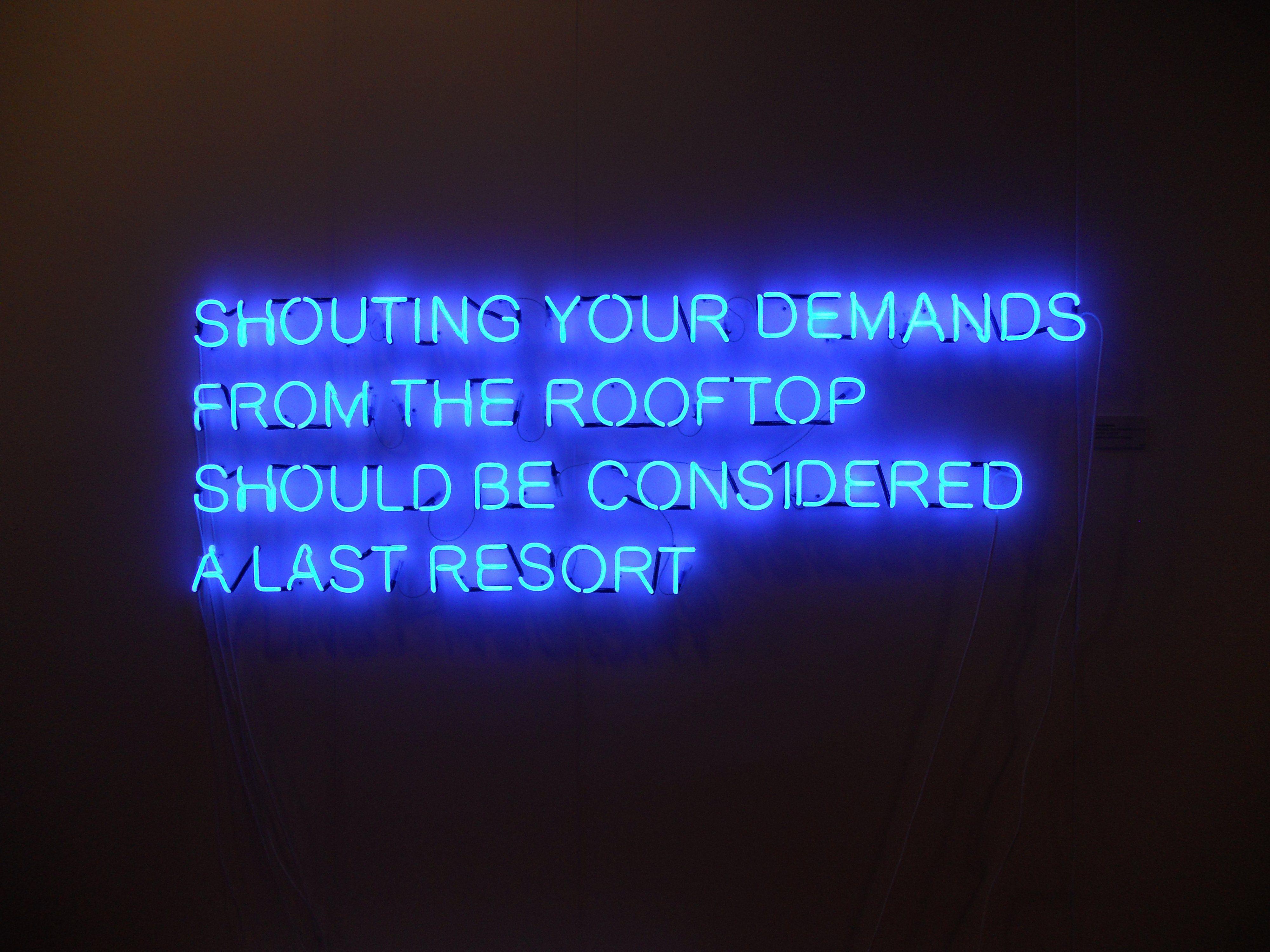 4000x3000 Neon Quote Wallpaper Desktop .