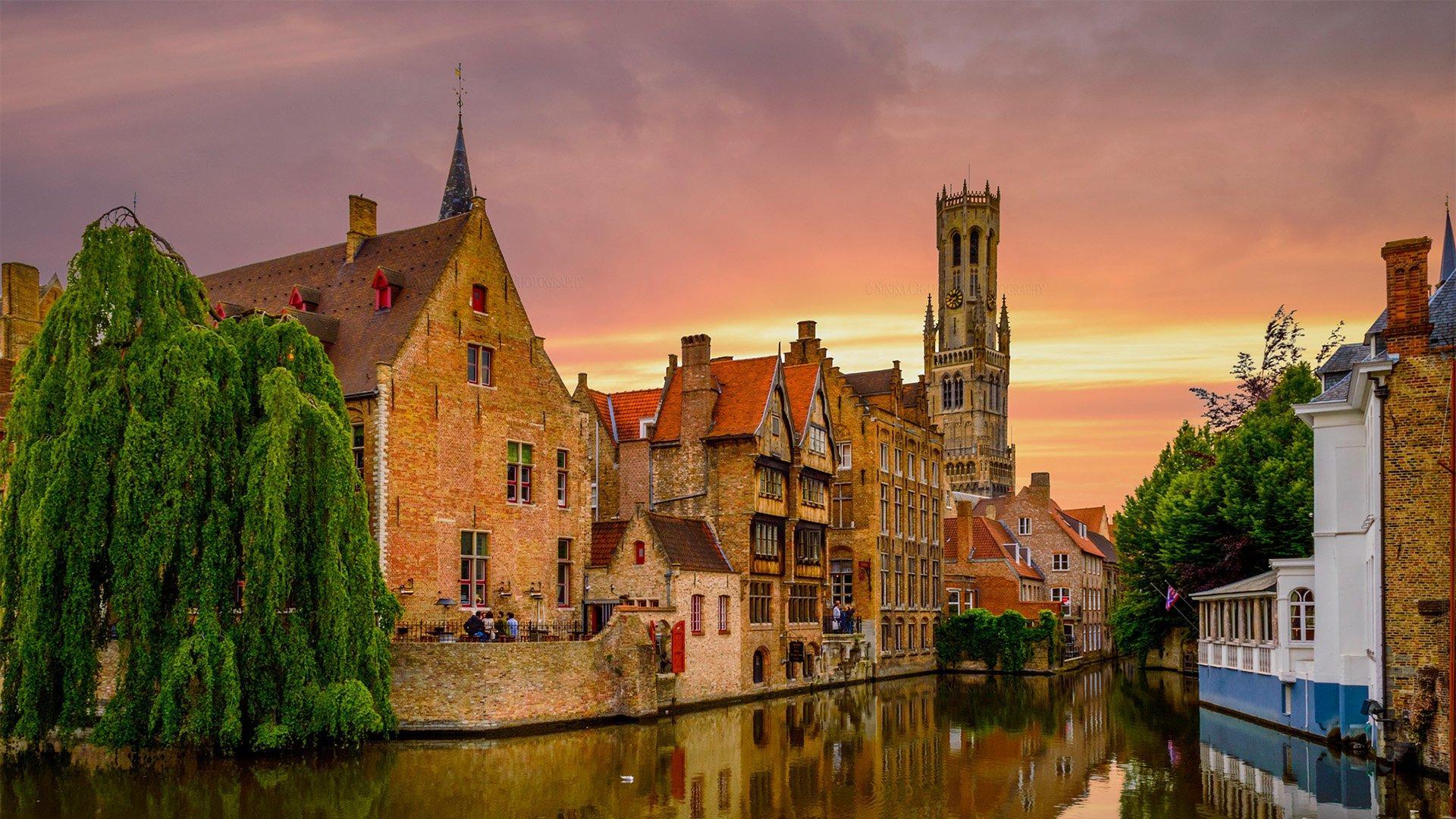1920x1080 Bruges Wallpaper