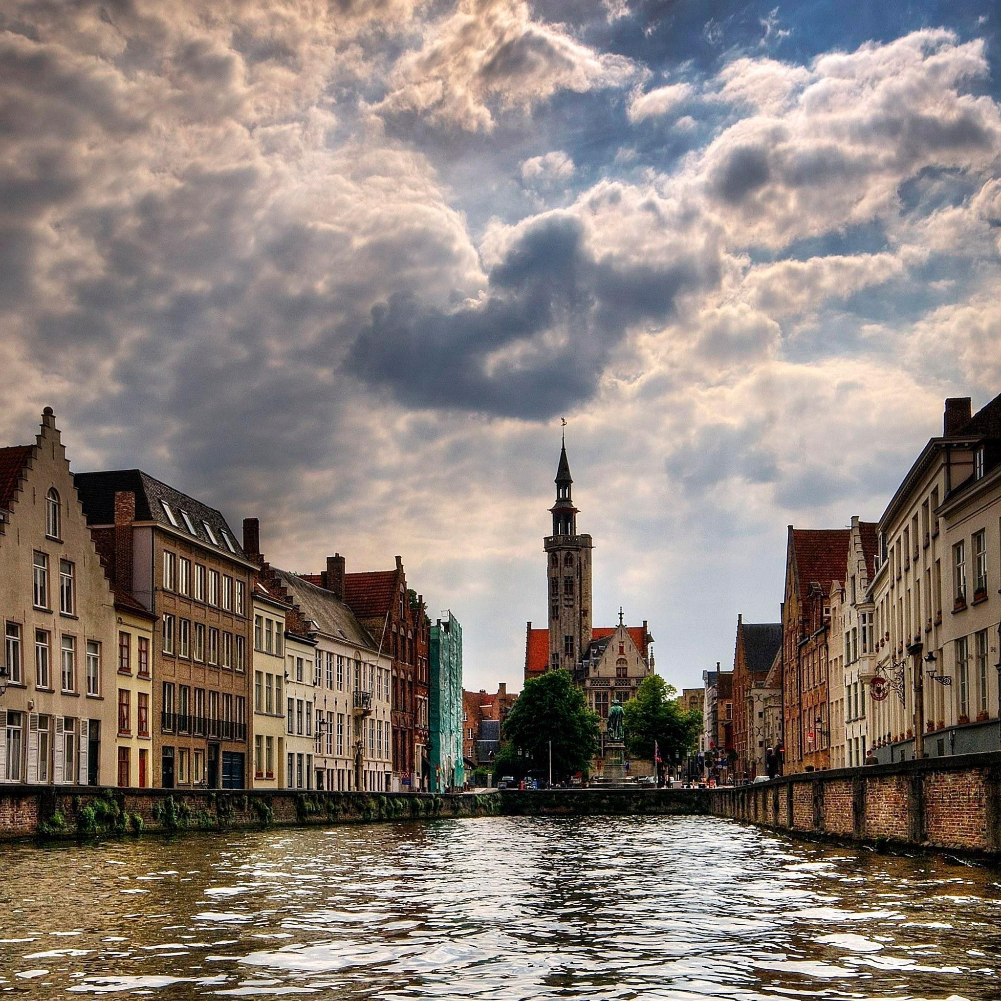 2048x2048 Bruges iPad Air Wallpaper Free Download