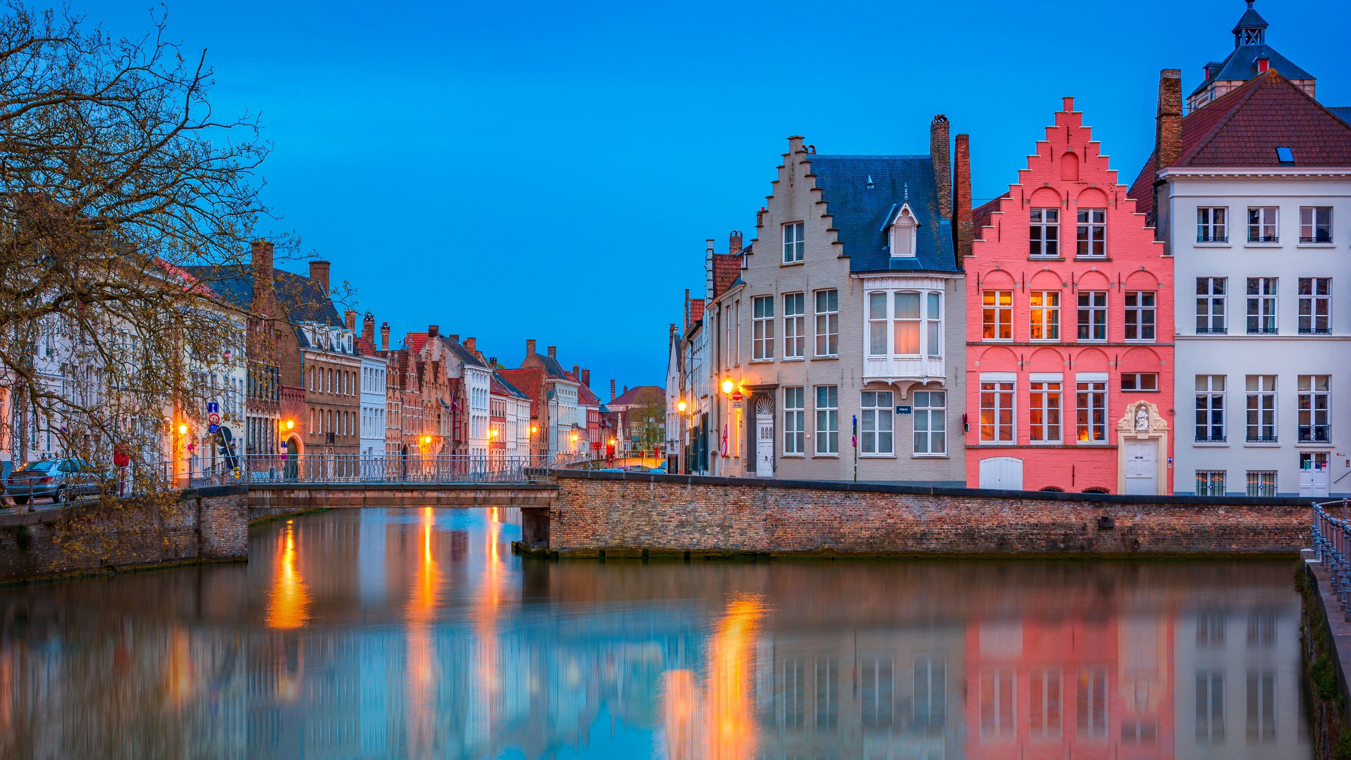 5120x2880 Bruges HD Wallpaper & Background