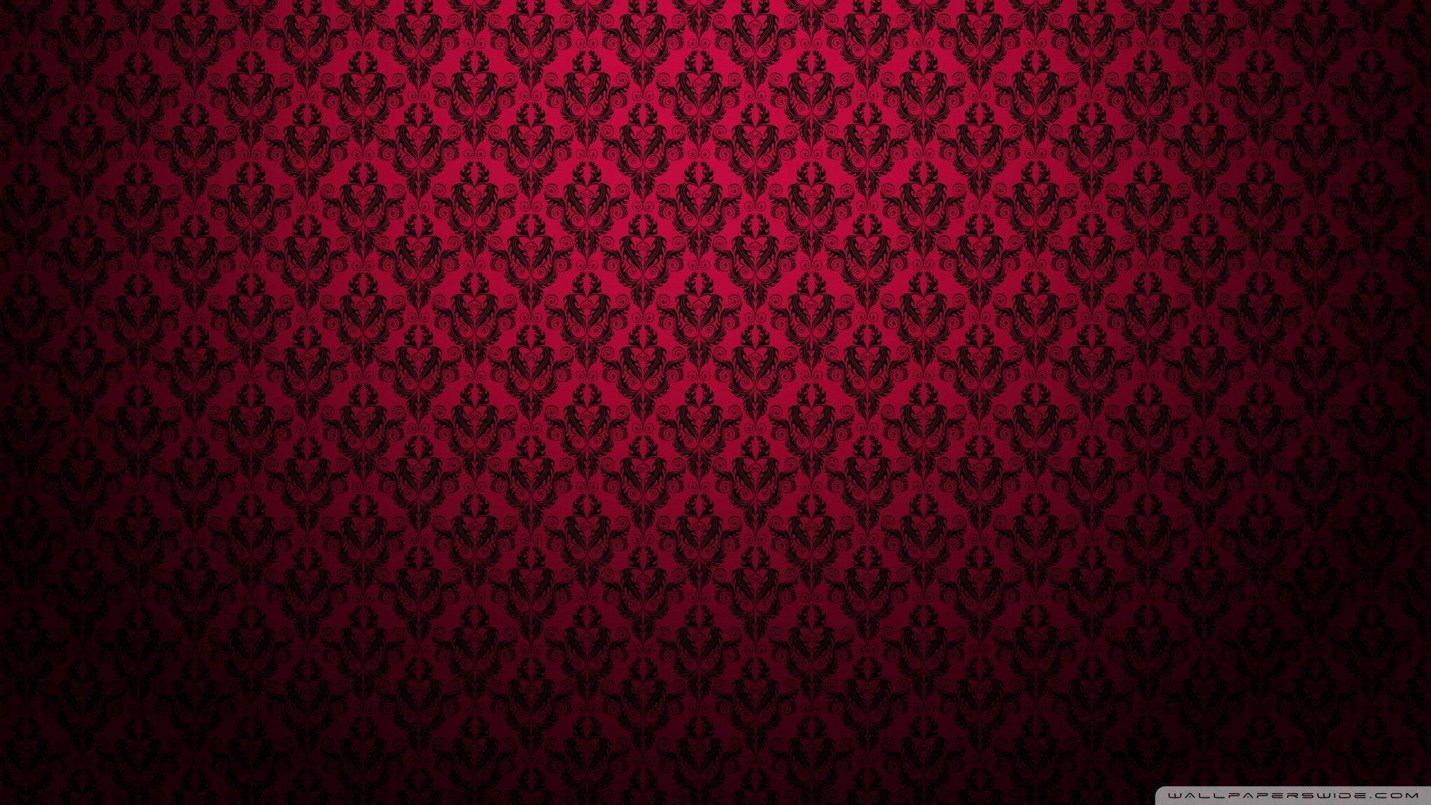 2048x1152 Simple Red and Black Pattern Background .