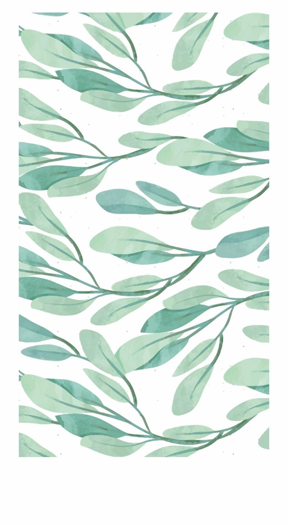 920x1675 Watercolor Leaves Png Picture Wallpaper Pattern. Transparent PNG Download