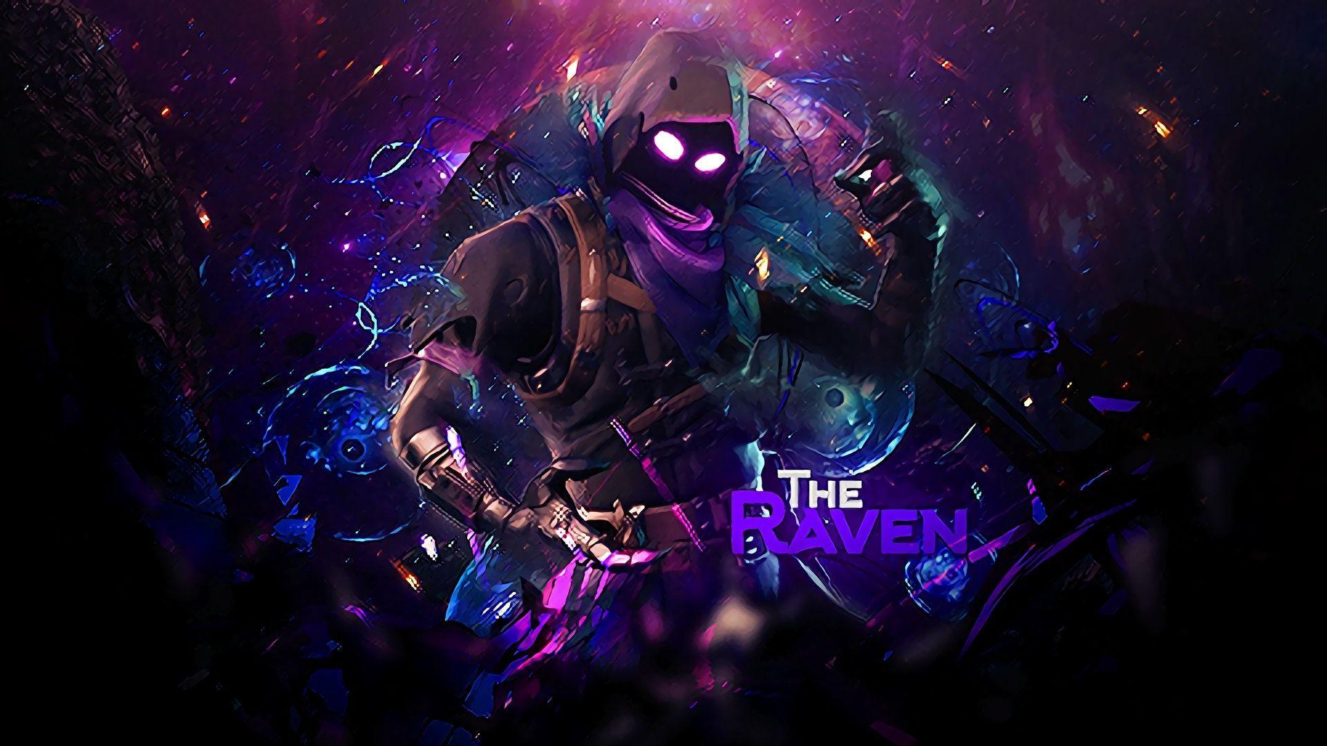 1920x1080 Cool Fortnite Raven Wallpaper