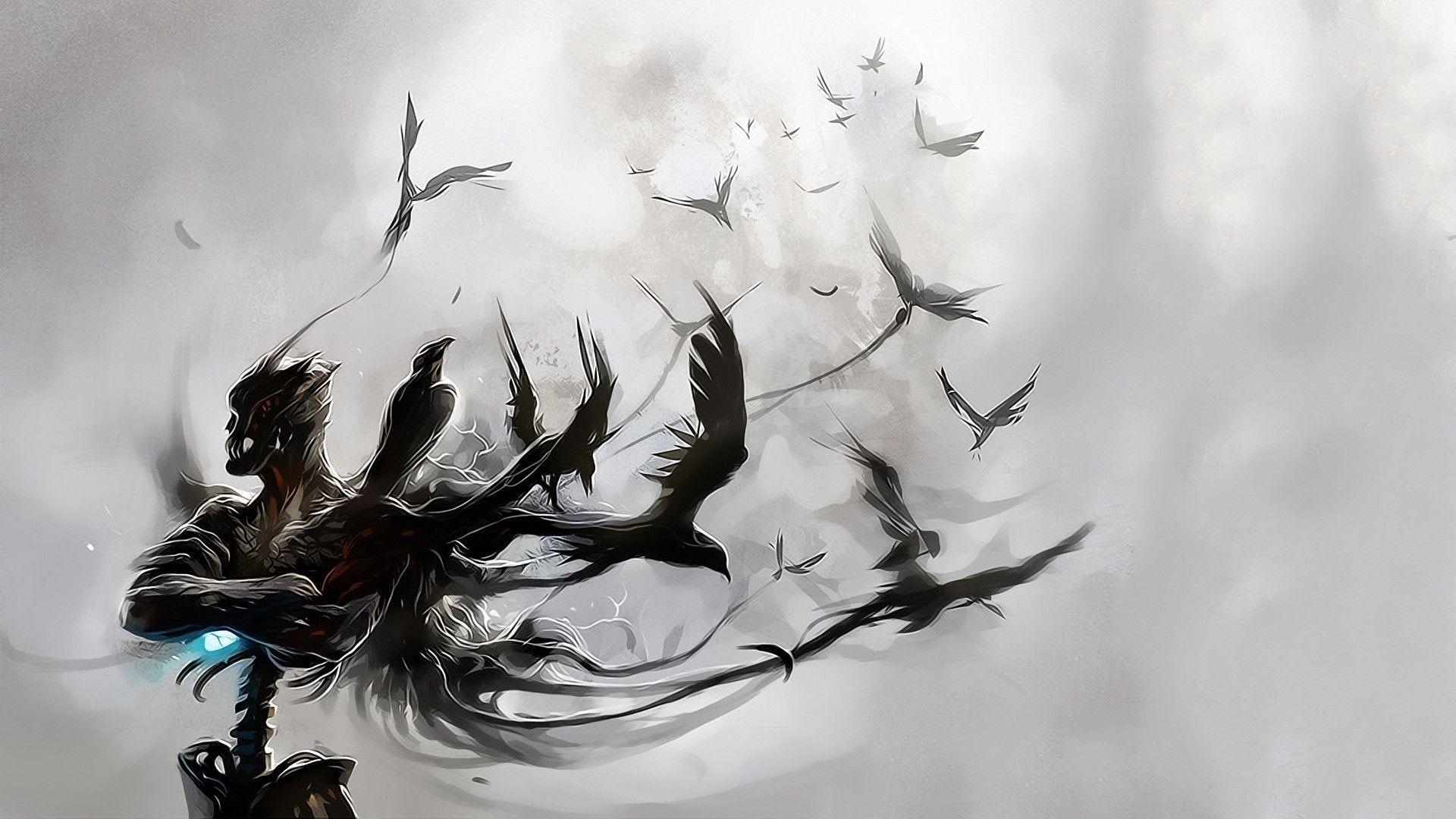 1920x1080 Raven Wallpaper