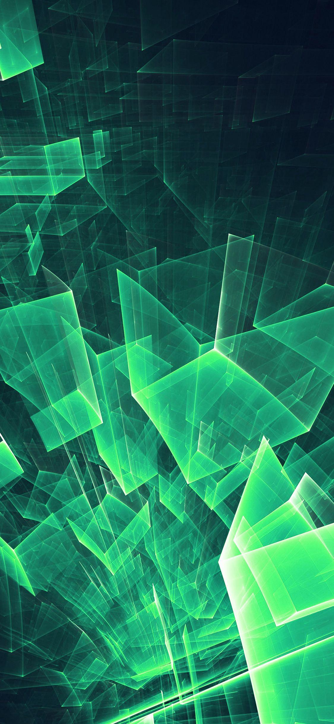 1125x2436 blue green ombre iphone wallpaper