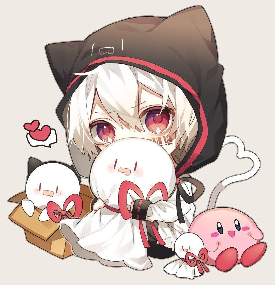 949x984 Kawaii Anime Chibi Neko Boy .