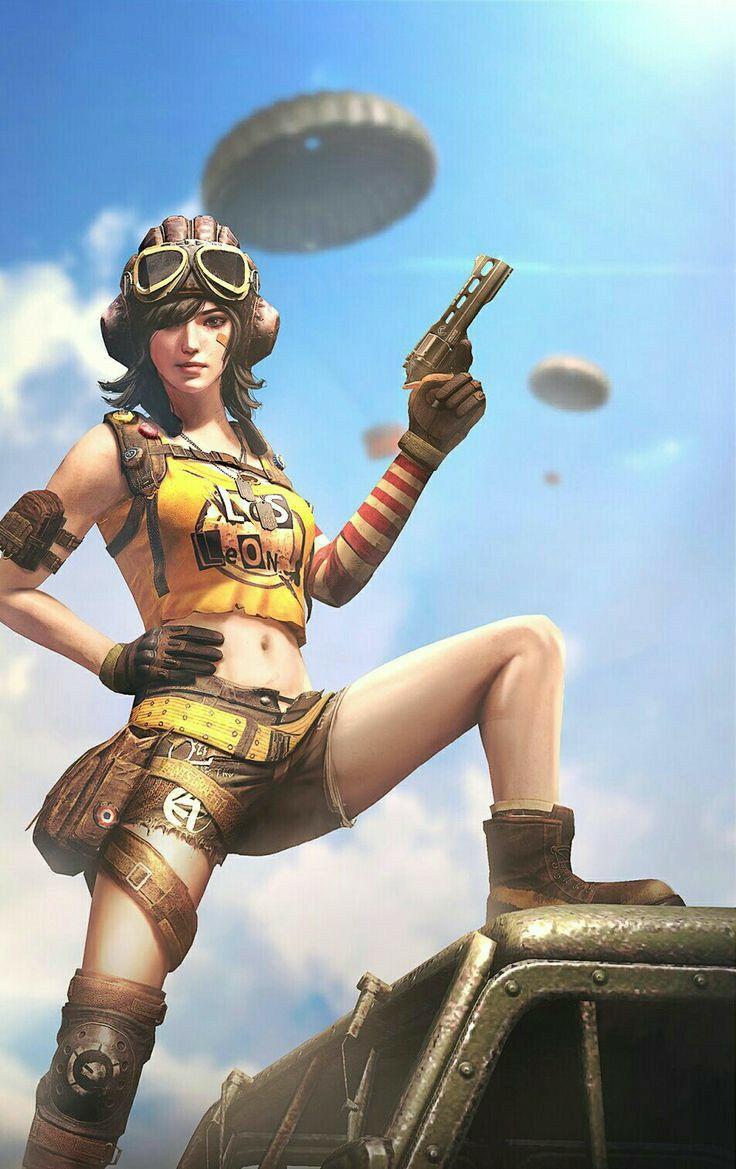736x1169 PUBG GIRLS 4K HD WALLPAPER