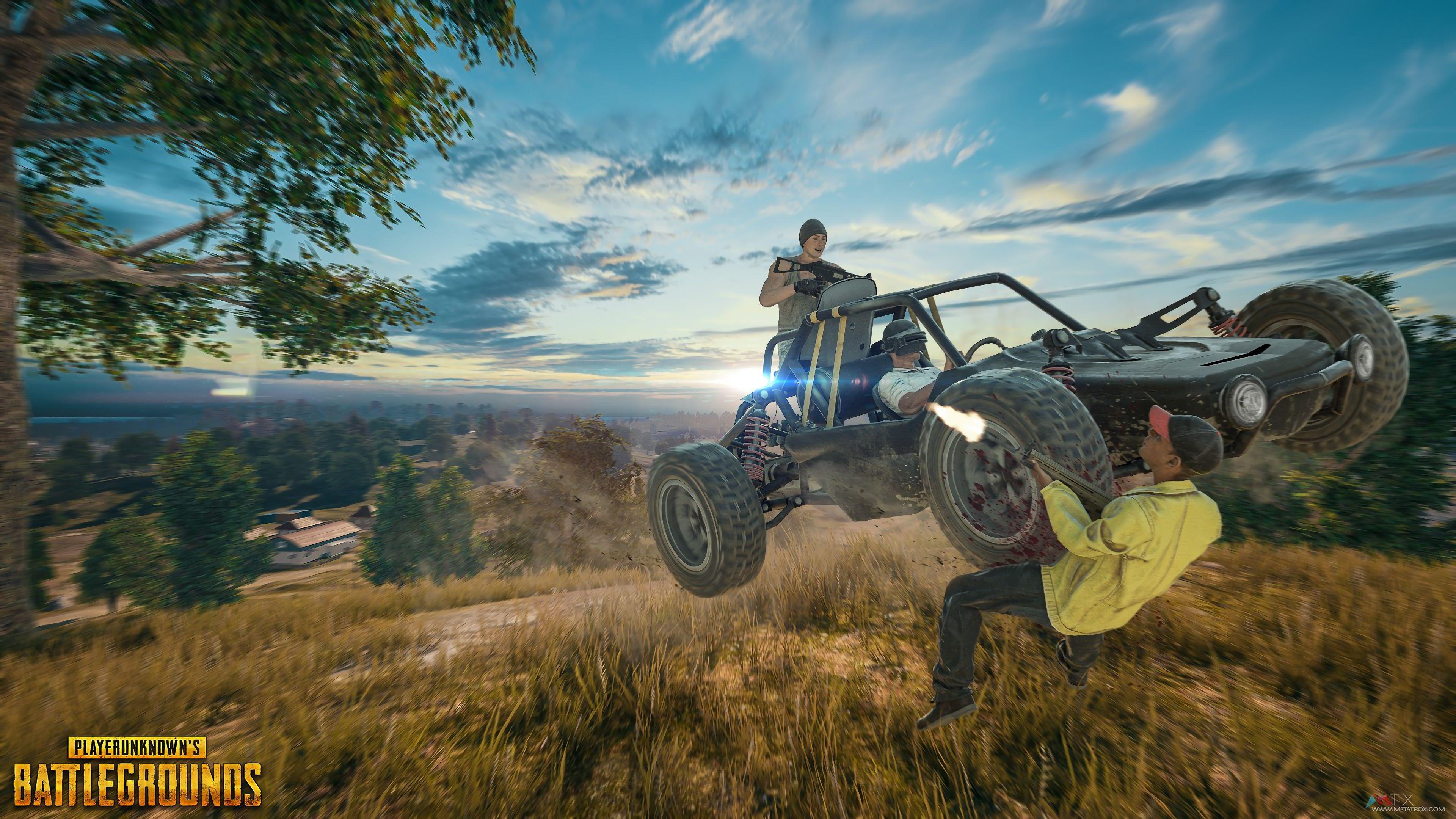 3840x2160 PUBG Buggy PlayerUnknown's Battlegrounds 4K Wallpaper