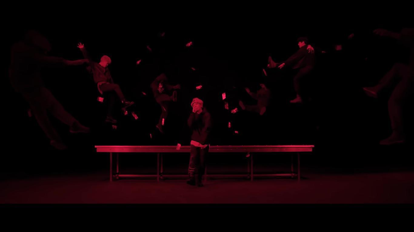 1366x768 BTS Mic Drop Desktop Wallpaper
