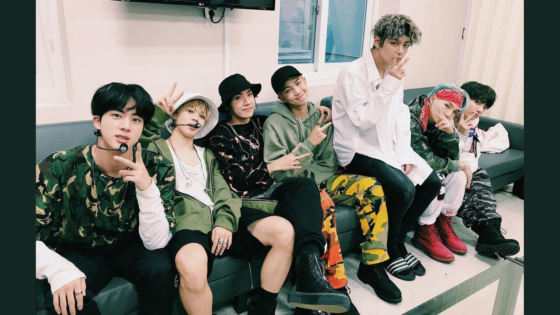 1920x1080 BTS Computer Wallpaper Mic Drop .
