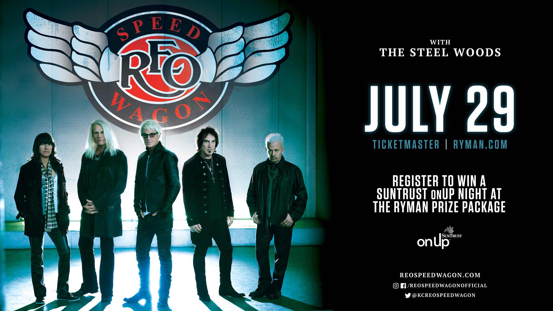 1920x1080 SunTrust onUp Night at the Ryman with REO Speedwagon