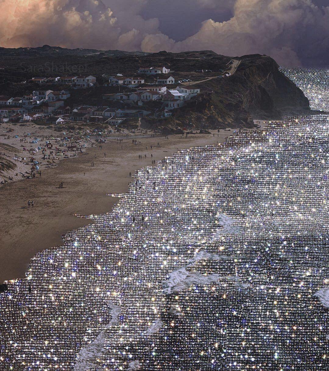 Glittery Beach Wallpapers - Top Free Glittery Beach Backgrounds - WallpaperAccess