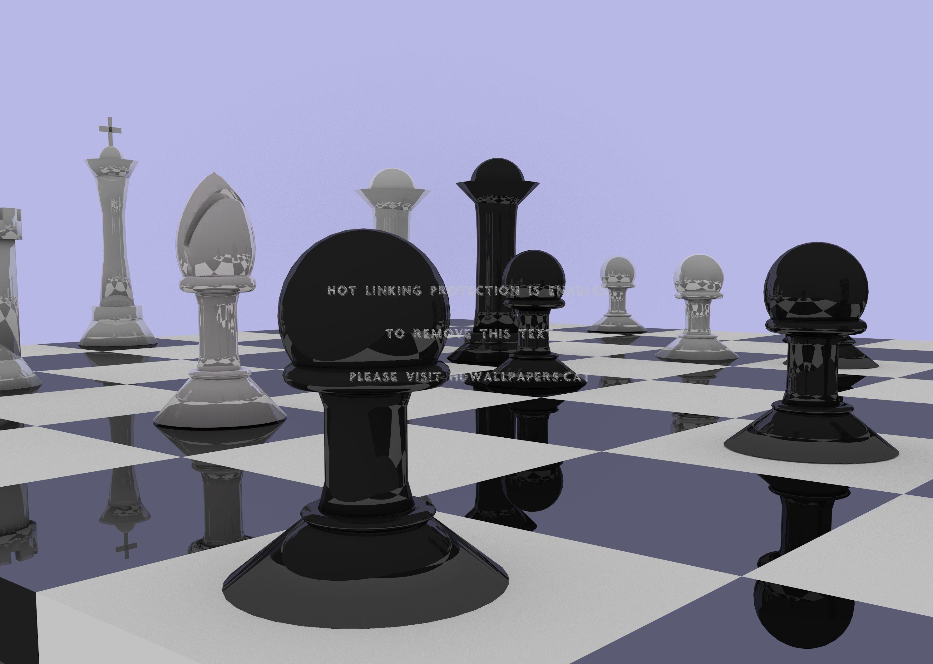 Game Of Titans, games, abstract, chess, 3d and cg, HD wallpaper