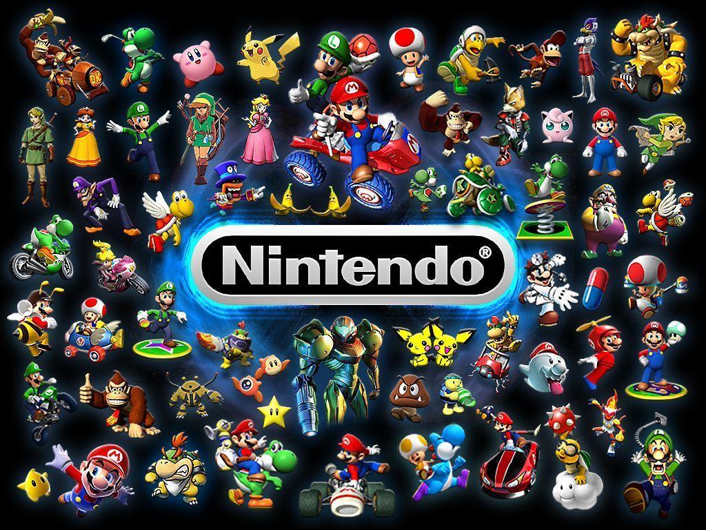 1024x768 Video Game Collages Games Wallpaper 22728041