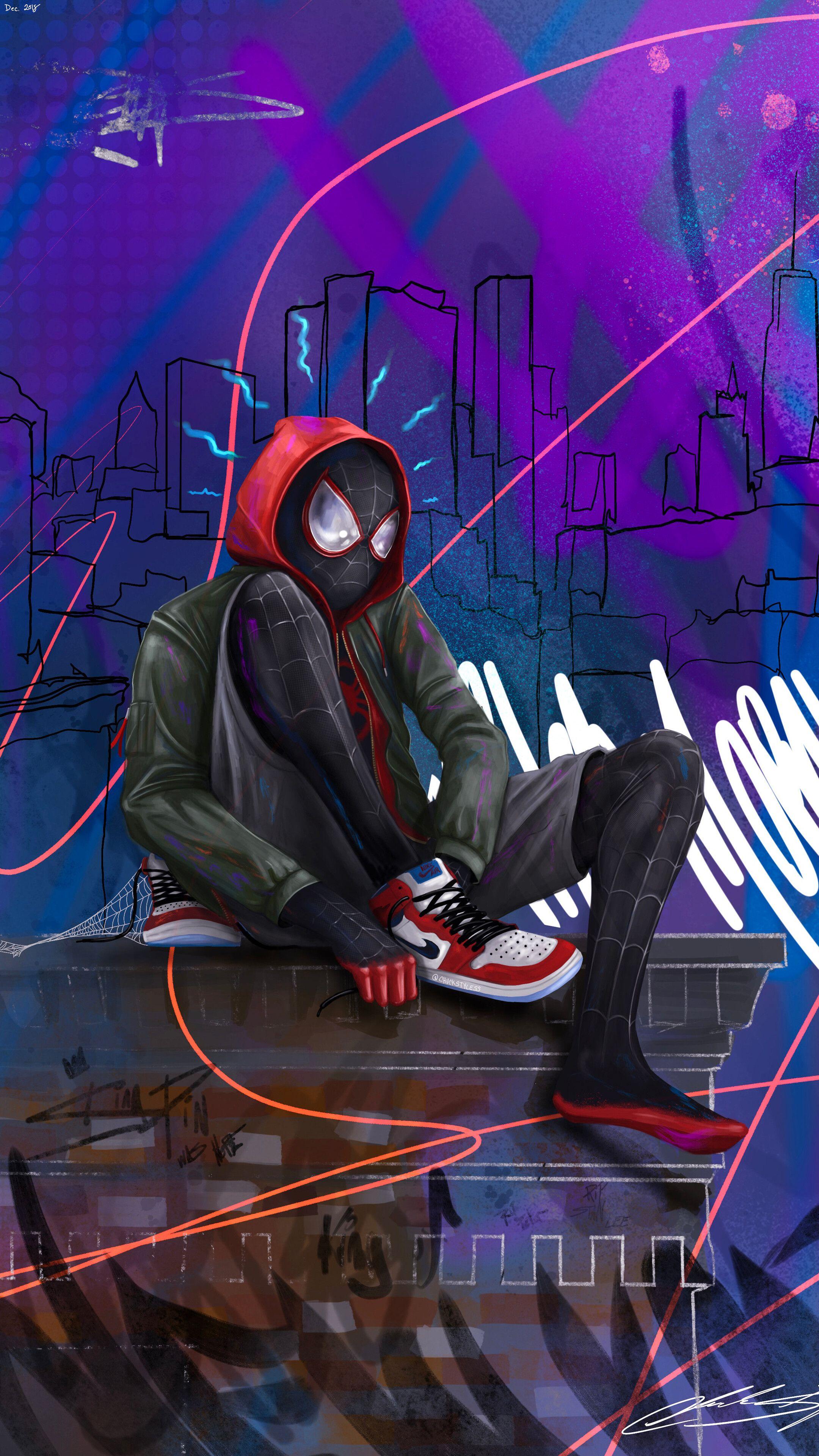 Miles Morales Phone Wallpapers - Top Free Miles Morales Phone ...