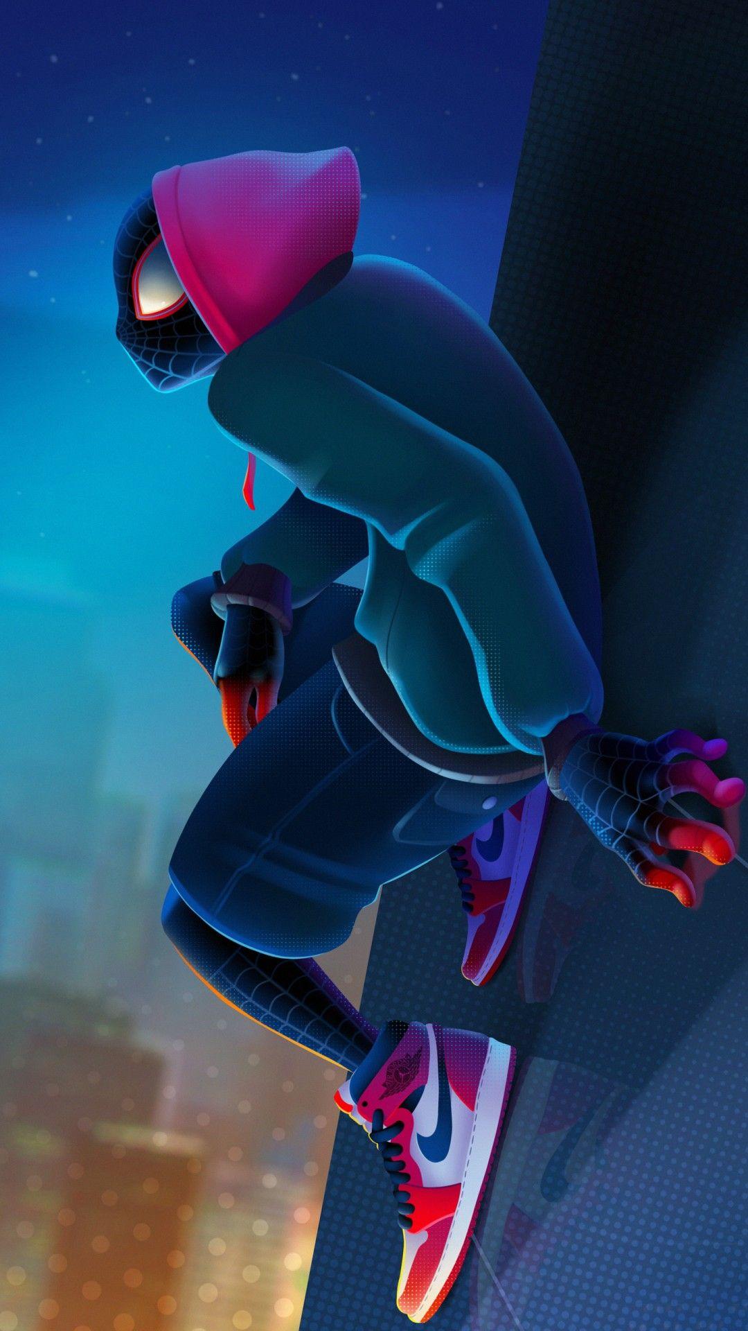 1080x1920 Miles Morales Wallpaper