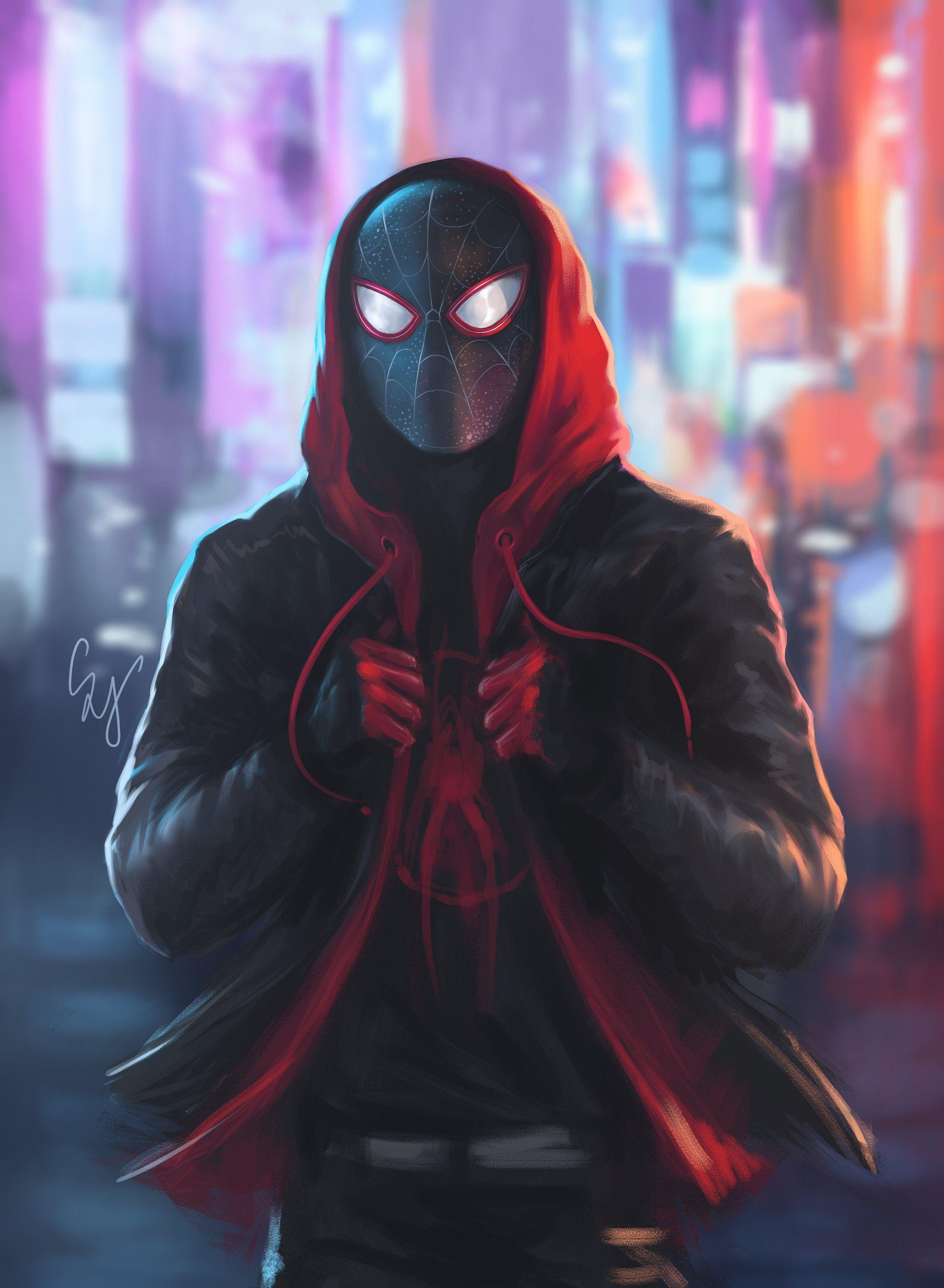 2200x3000 Spider Man Fan Art Wallpaper