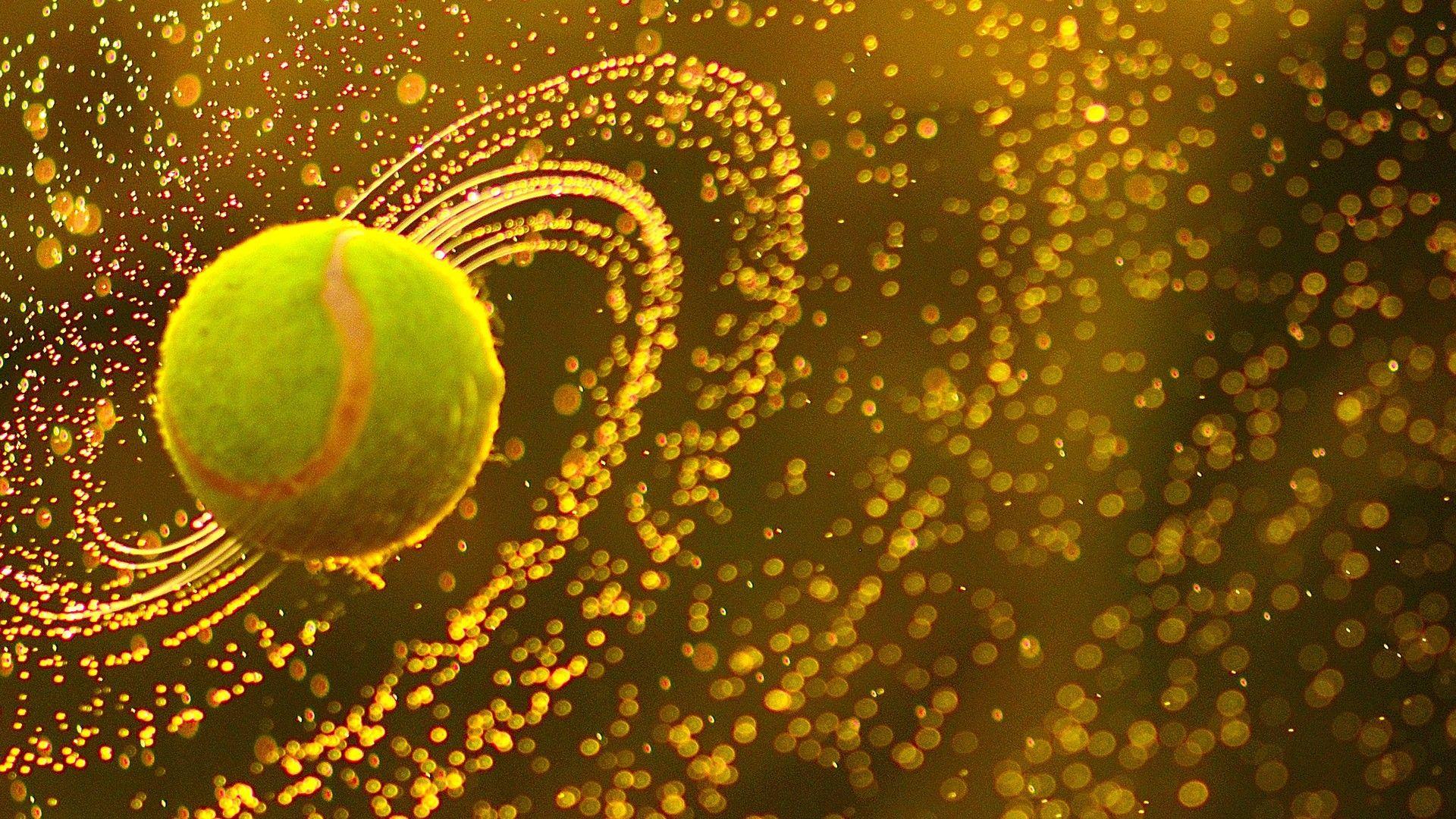 1920x1080 Tennis Ball Photography