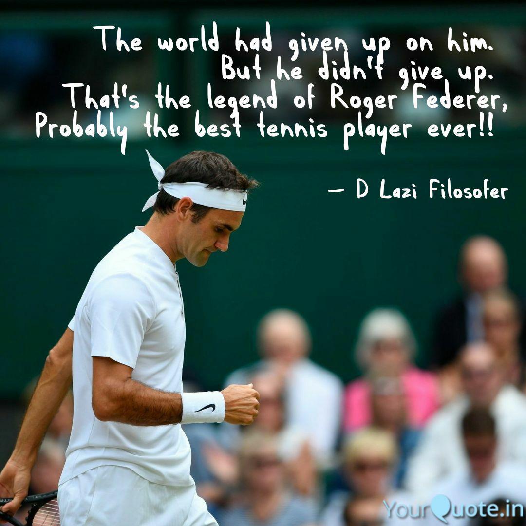 Tennis Quotes Wallpapers - Top Free Tennis Quotes Backgrounds